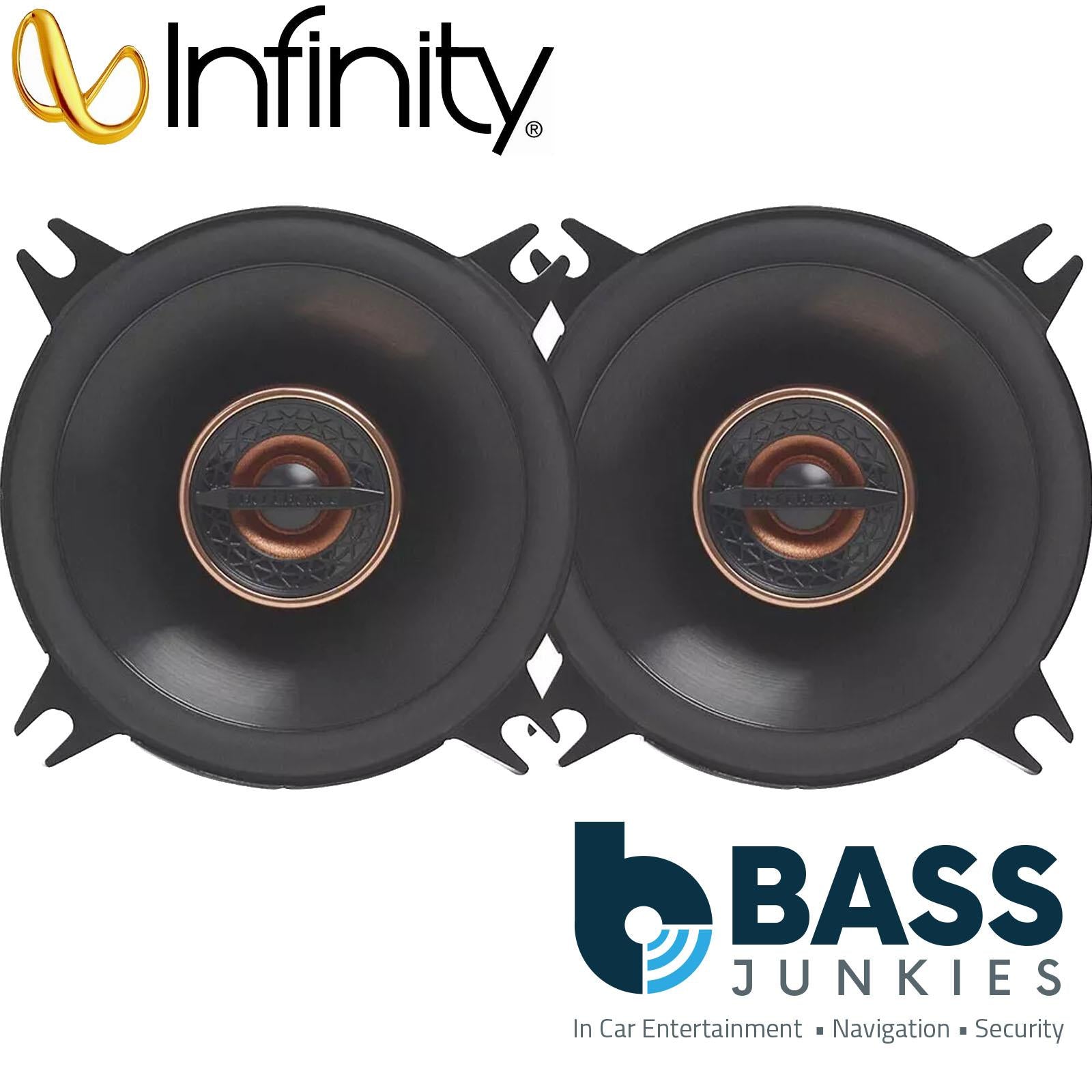 Infinity By Harman REF4032CFX - 10cm 4" Inch 105 Watts Car Dash Speakers Pair