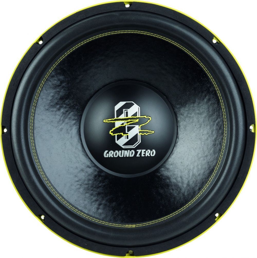Ground Zero GZHW 18XSPL-D1 - 46cm / 18" Subwoofer - 2x1 Ohm 3" VC - 4000 WSPL