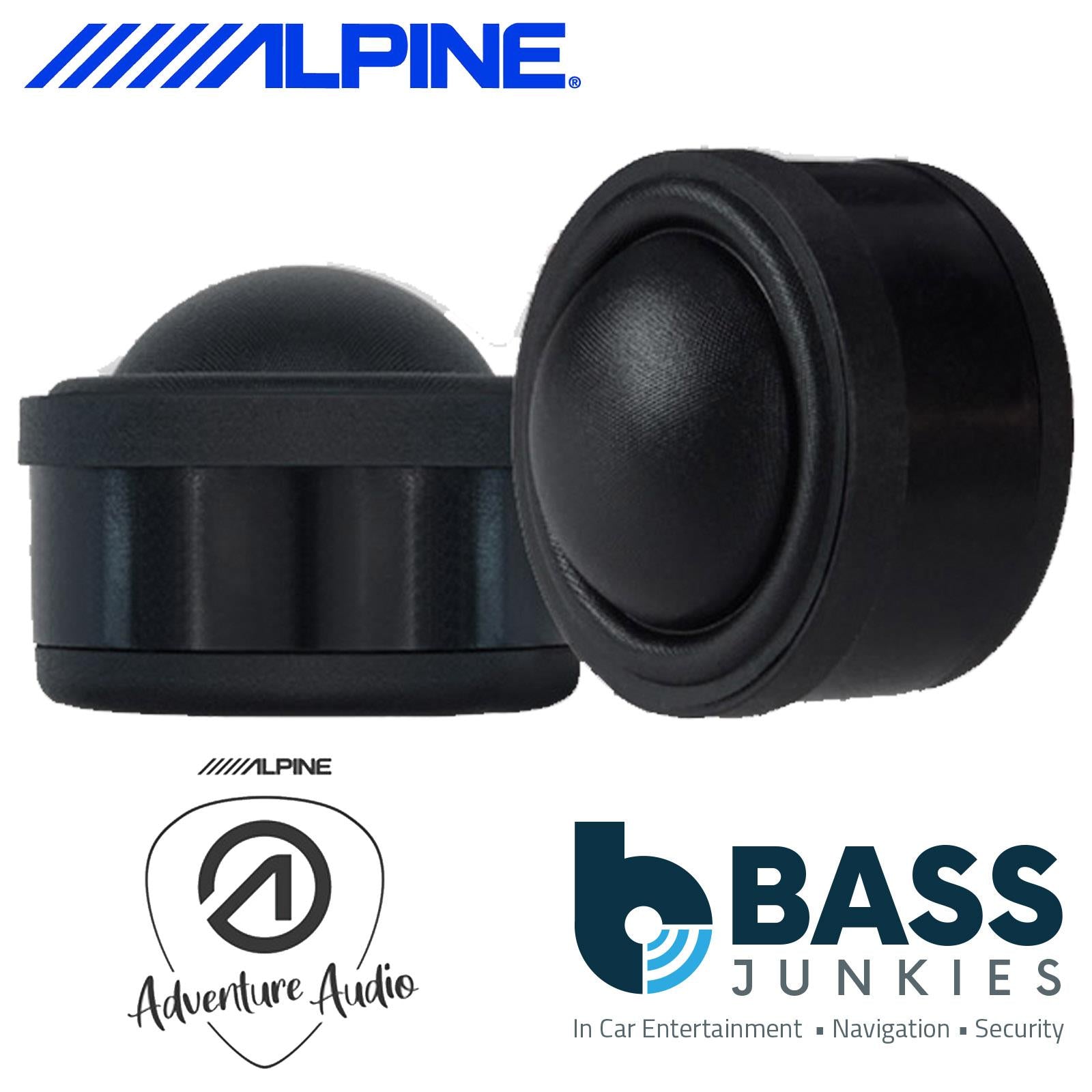 Alpine SPC-106T6 - VW Transporter T6 Caravelle MultiVan 6.5" 17cm Component Kit Car Door Speakers