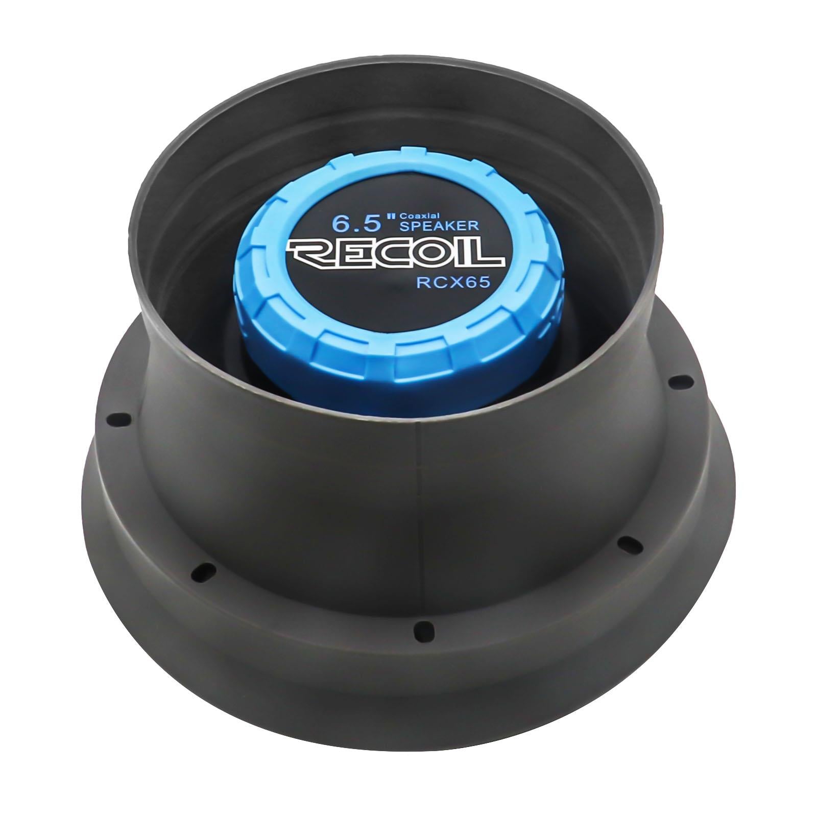 Recoil SPB525 - 13cm 5.25″ Waterproof Silicone Car Speaker Baffle & Isolator Kit