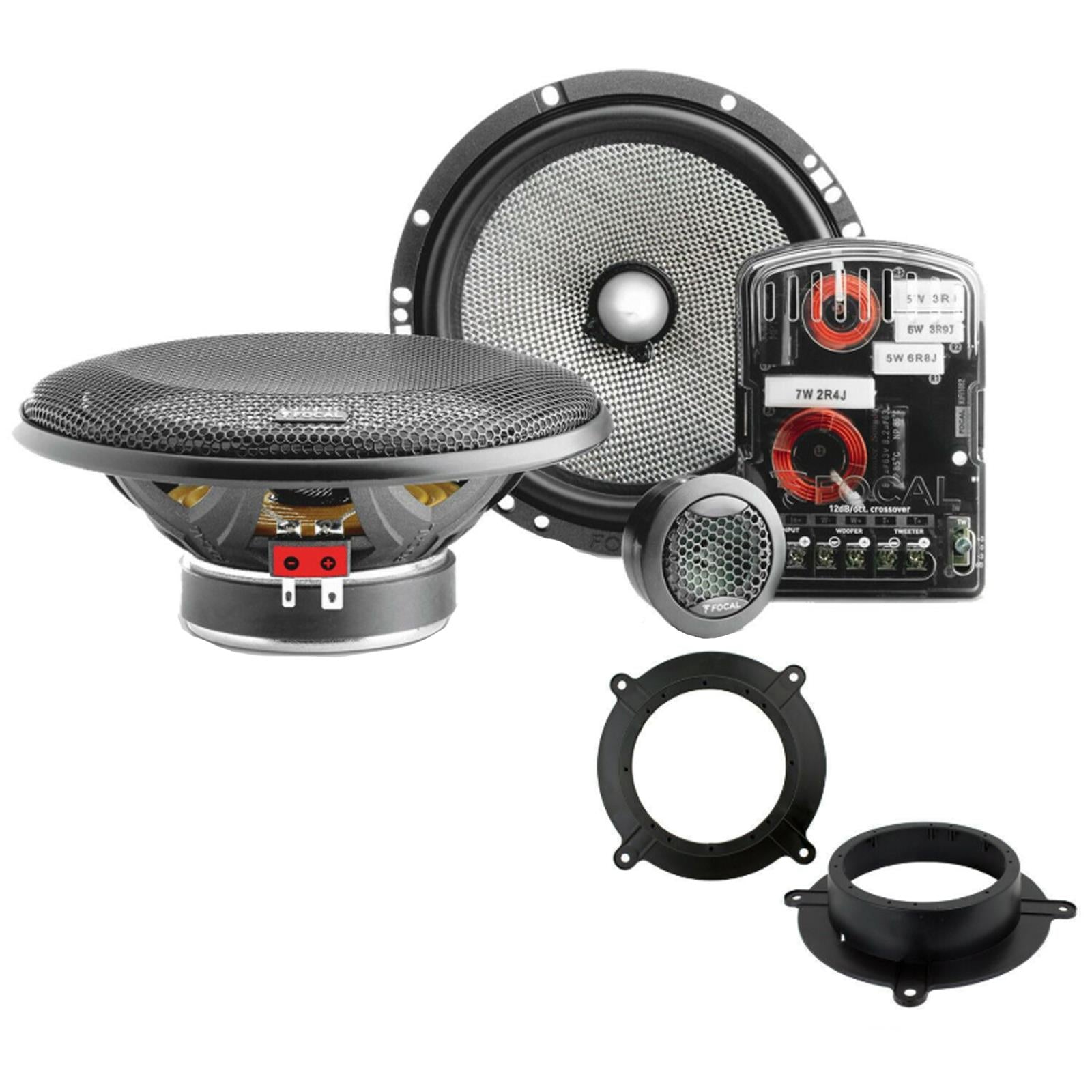 Mazda 6 2013 Focal Access 240 Watts Component Front Door Car Speakers Kit