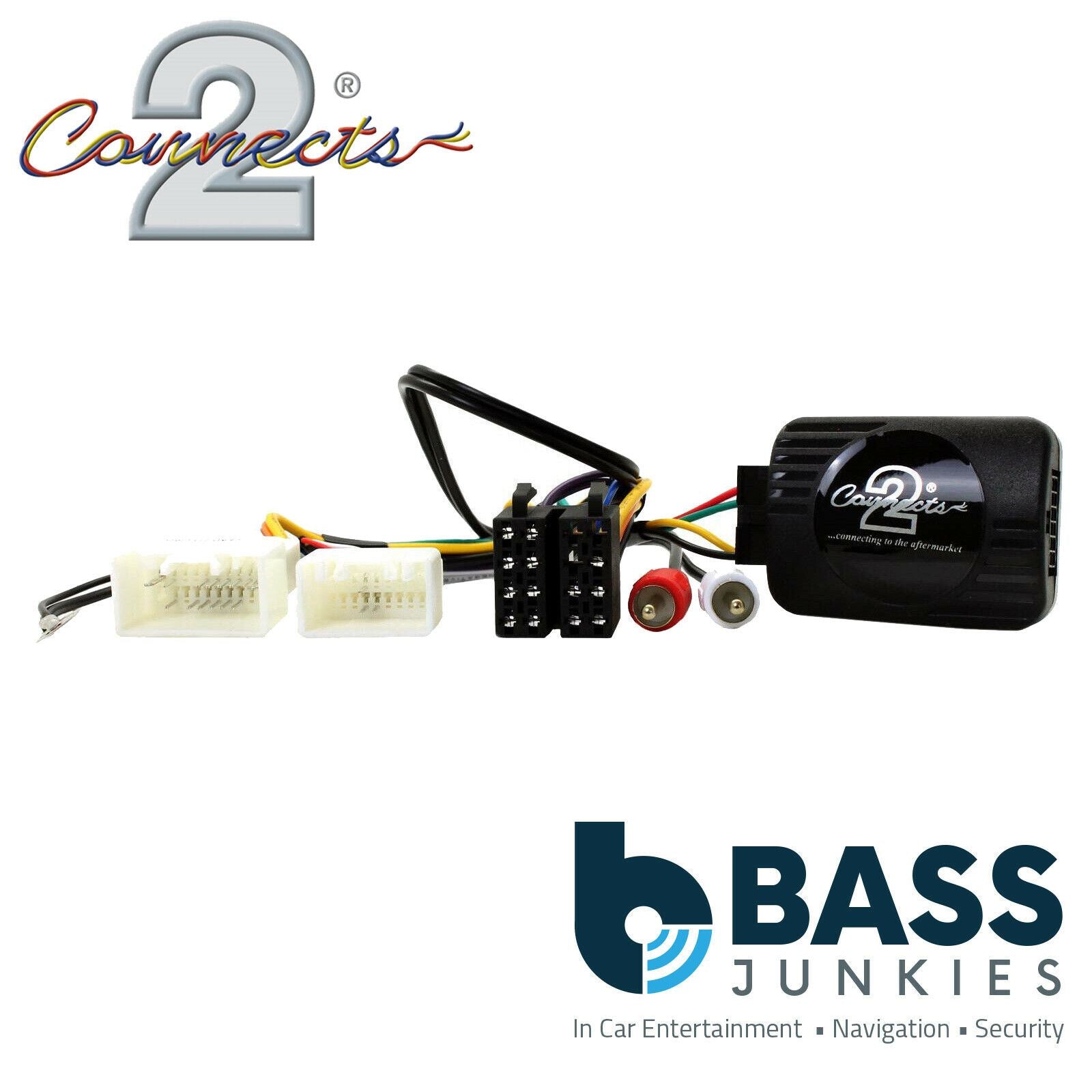 Connects2 CTSMT003.2 Mitsubishi ASX Lancer Outlander Pajero Shogun Outlander-Sport RVR Mirage L200 Triton Space-Star Attrage Car Stereo Radio Steering Wheel Interface Stalk Control
