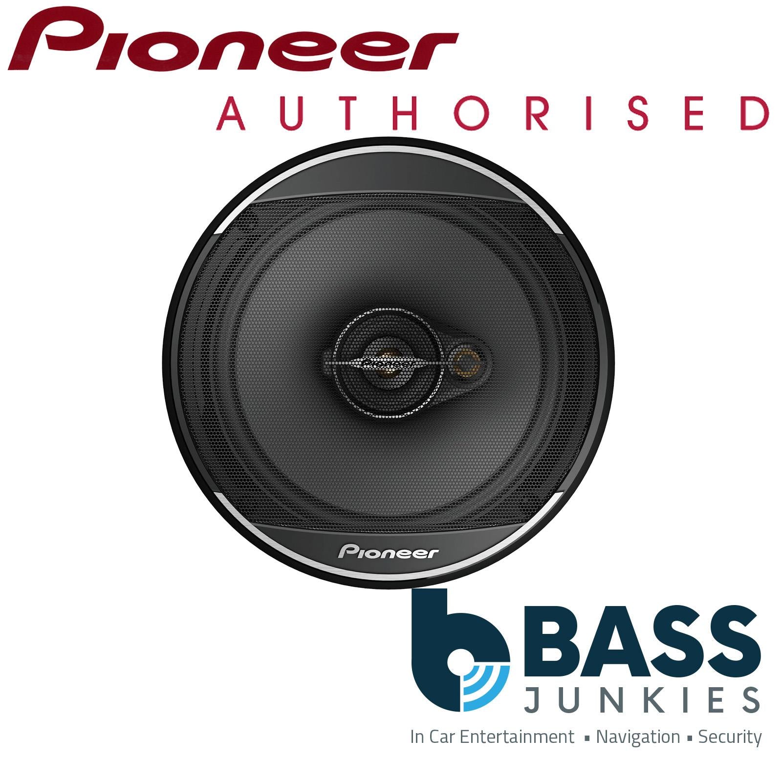 Pioneer 6.5" 2 Way 640 Watts Rear Door Car Speakers For Peugeot 308 2013 - 2021
