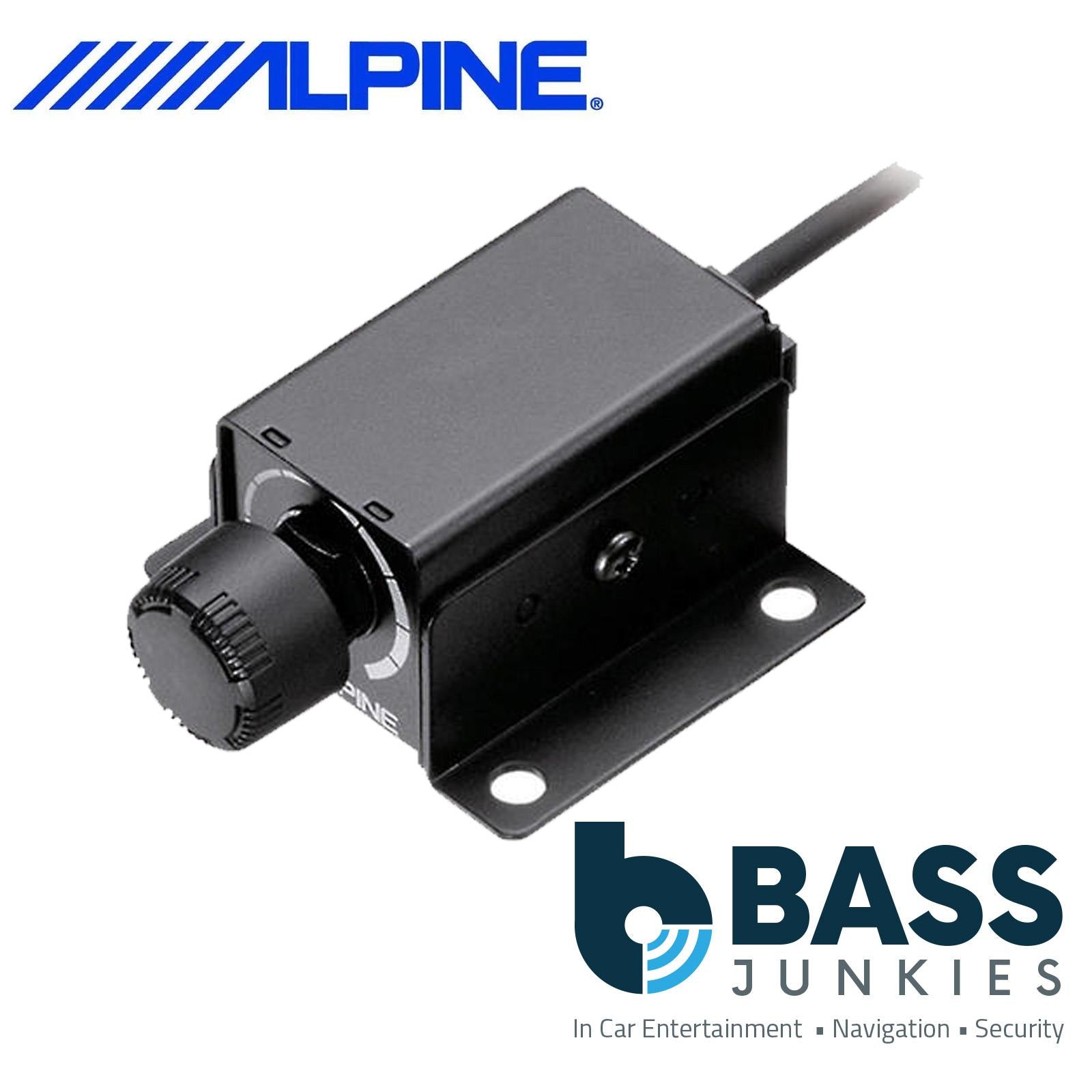 Alpine RUX-KNOB2 - Remote Subwoofer Bass Controller for R S V X PDX Series Amps
