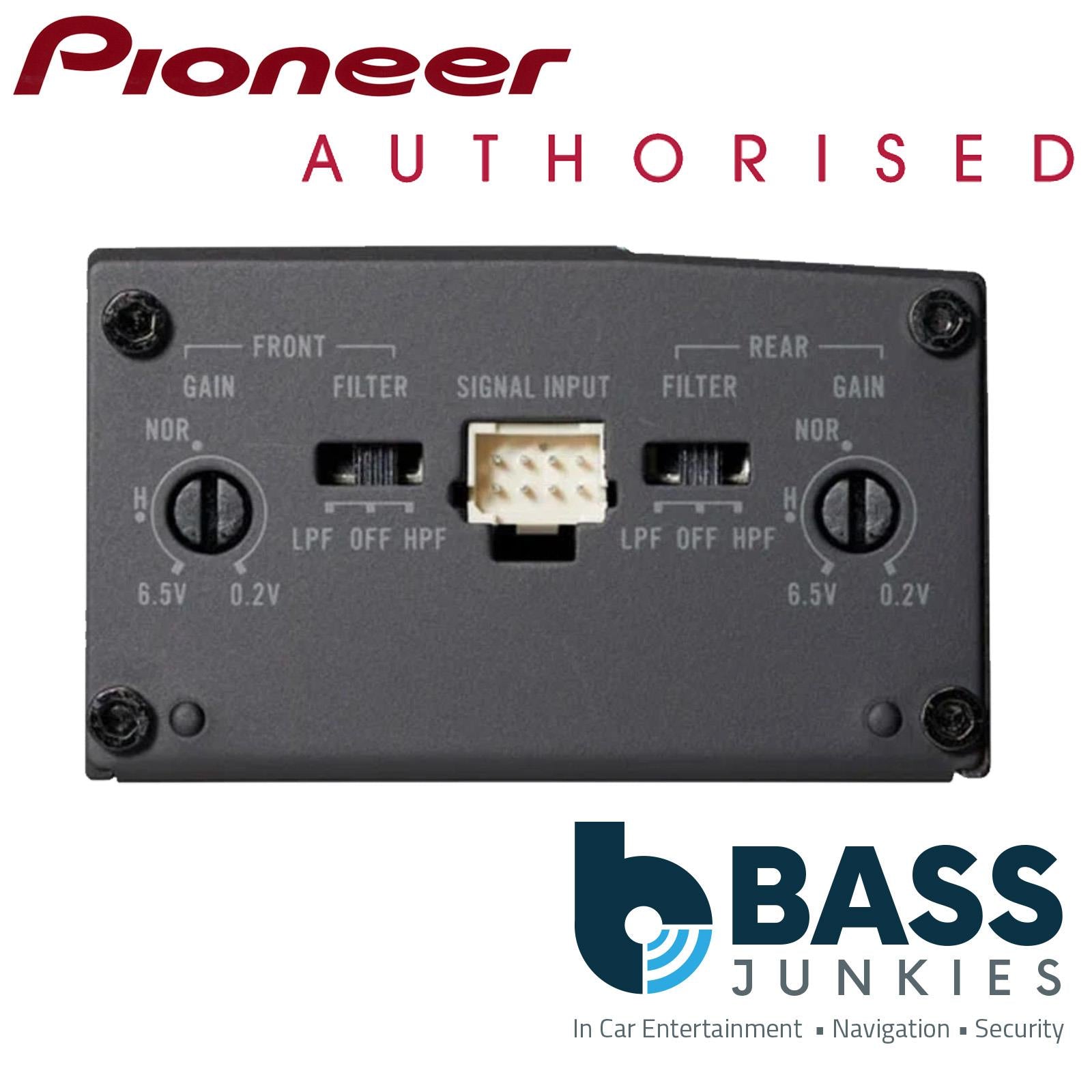 Pioneer GM-DX104 - 400 Watts 4 Channel Bridgeable Car Stereo Small Amp Amplifier