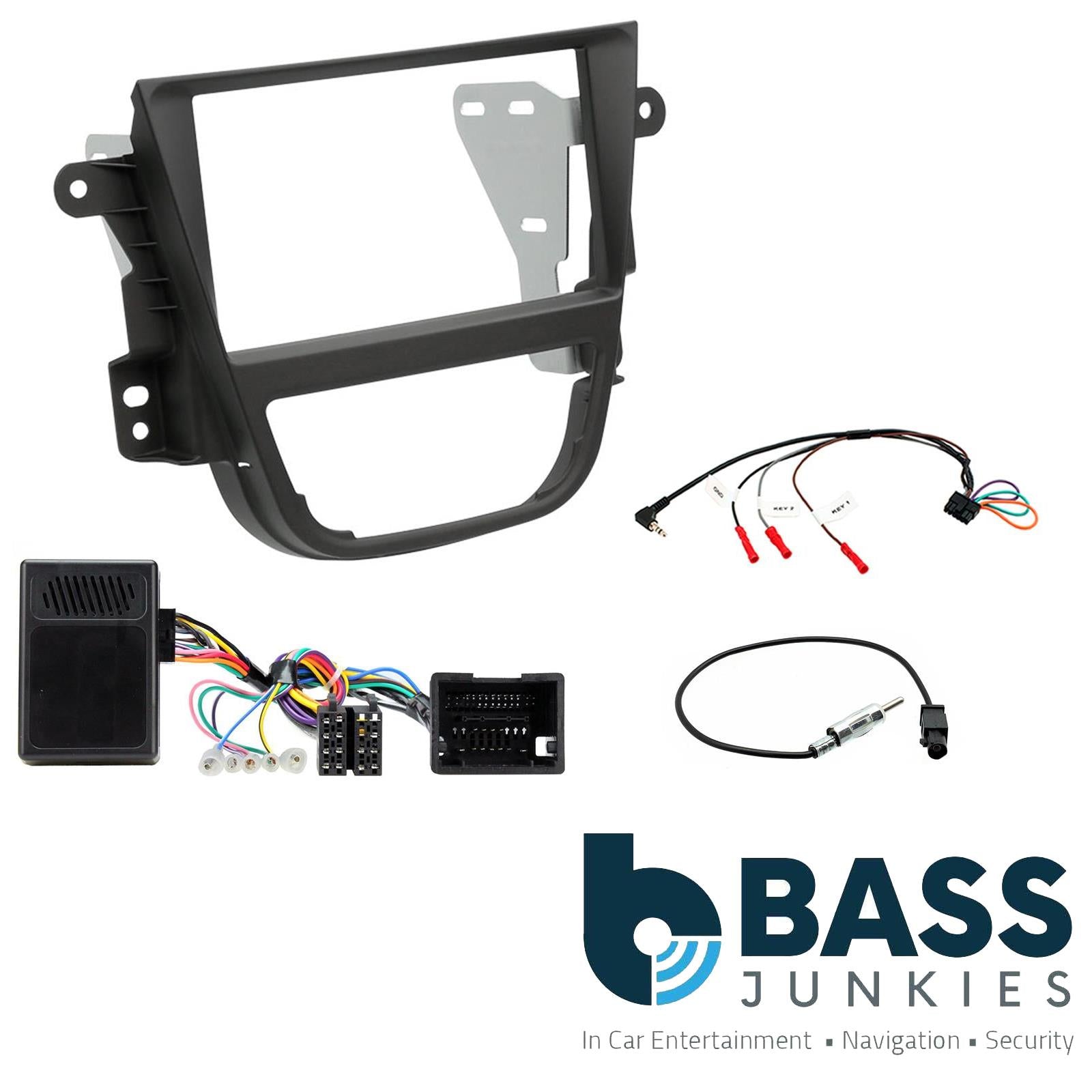 Connects2 CTKVX20 - Vauxhall Zafira Tourer C 2012 - 2015 Double Din Fascia & Steering Wheel Interface Installation Kit