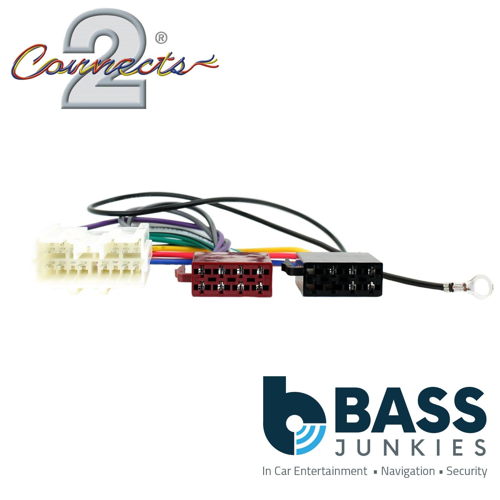 Connects2 CT20MT02 - Mitubishi Carisma Colt Eclipse and Other Models Car Stereo Radio ISO Harness Adapter leads