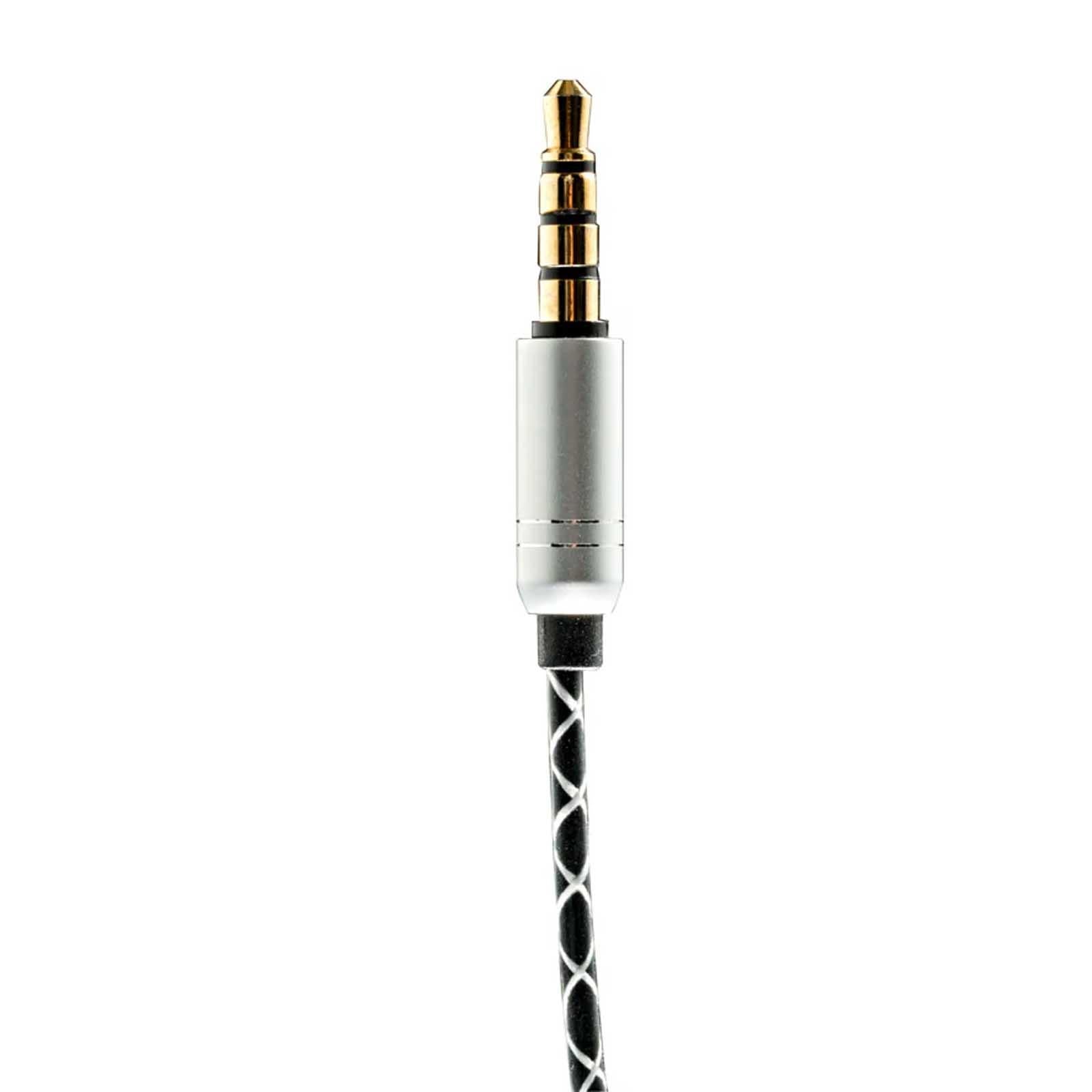 Kicker 46EB54 - Wired Earbuds Headphones With Mic Remote Black 3.5mm