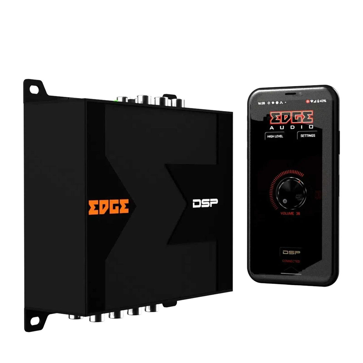 EDGE EDS8DSP-E3 - 8 Channel RCA Digital Signal Processor DSP Car Audio Amplifier