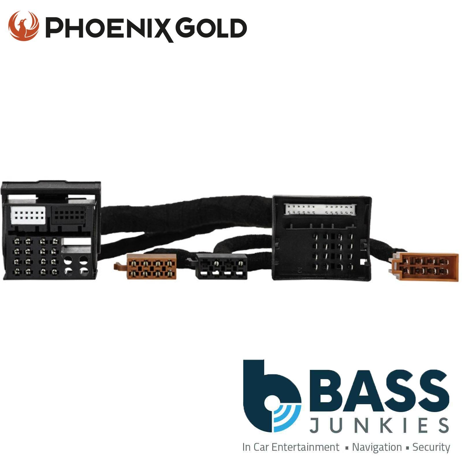 Phoenix Gold ZDT‑QL1 – T‑Harness for BMW, Mercedes, Renault, Skoda & VW (1998–2020)