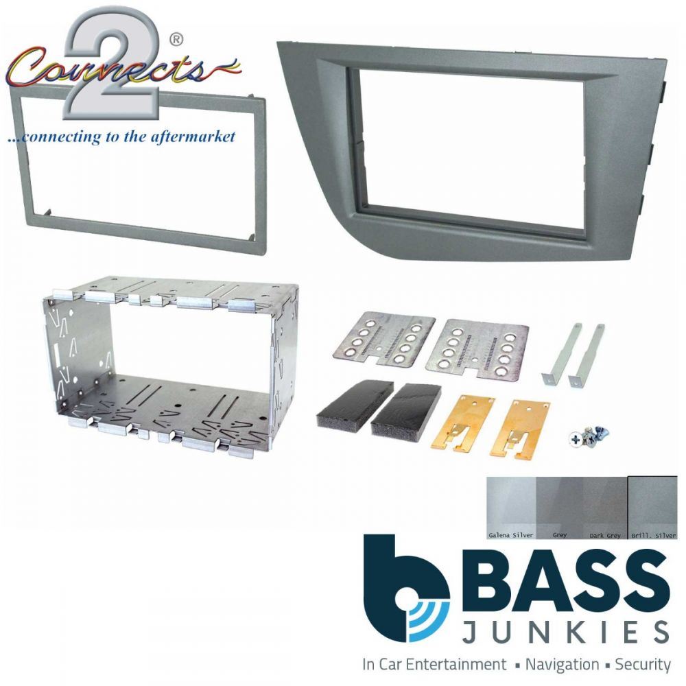 Connects2 CT23ST17 Seat Leon 2005 - 2012 Car Stereo Double Din Fascia Panel