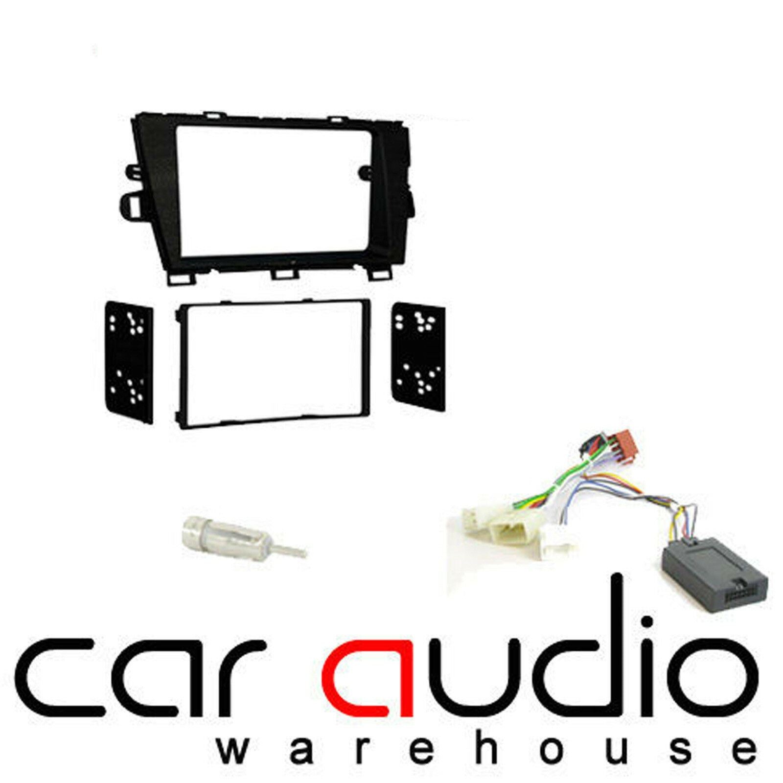 Connects2 CTKTY06 - Toyota Prius 2010 Onwards Double Din Fascia Installation Kit