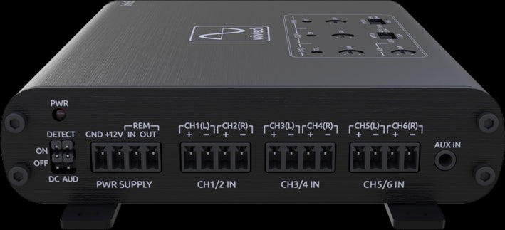 Wavtech Link6 6 Channel LOC Line Output Converter Aux In Signal Summing & Remote (6-Channel Summing Processor (6-in/6-out)) Independent CH5/6 Level | 2/4/6ch Input Select (Direct, Copy or Sum)