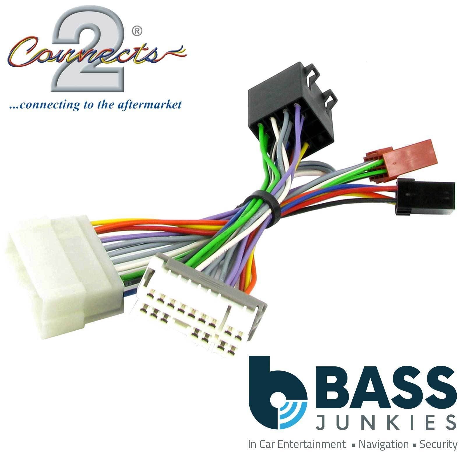 Connects2 CT10KI01 - Kia Rio Picanto Optima Carnival & More Parrot SOT T-Harness Cable Wiring Lead