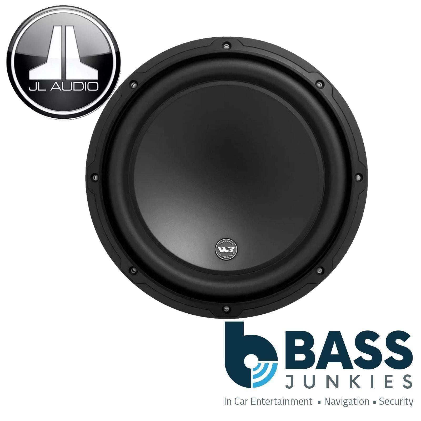 JL Audio 12w3v3-4  - W3 30cm 12" Inch 4 Ohm 500 Watts RMS Car Sub Subwoofer