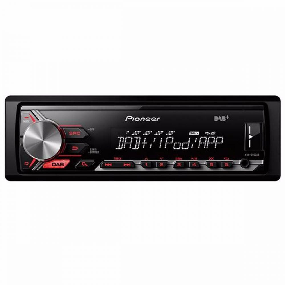 Pioneer MVH-290DAB - Mechless Deckless DAB USB AUX Car Stereo Radio Android Player