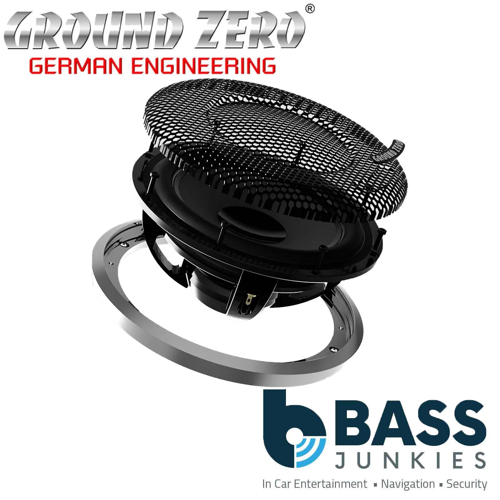 GROUND ZERO GZ ULTRA 165-GRILL Massive Aluminum Mounting Ring