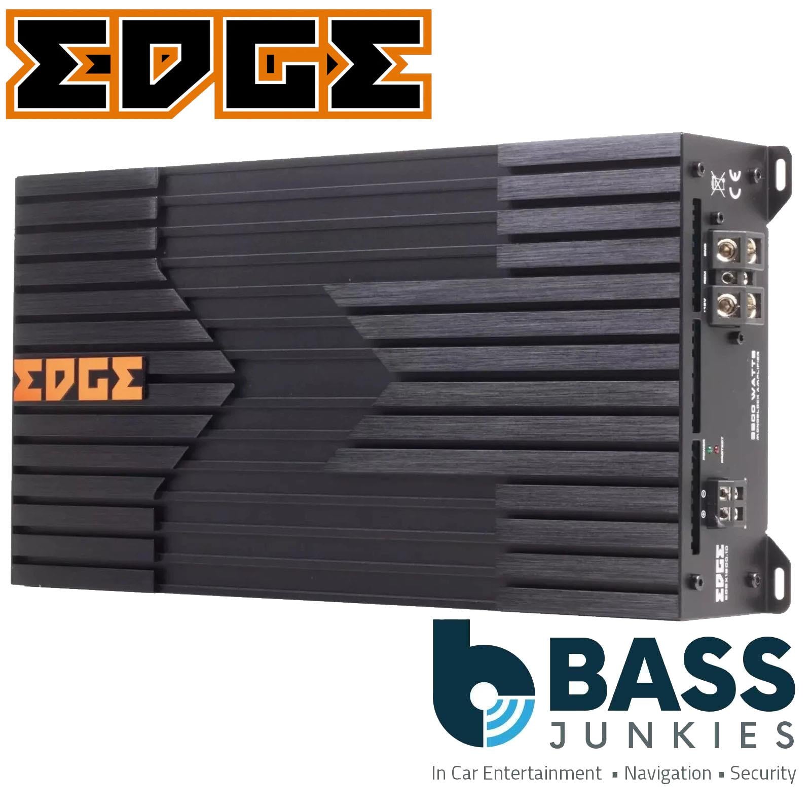 EDGE EDBX1800.1D-E4 - 3600 Watts1800W RMS Car Audio Bass Amplifier