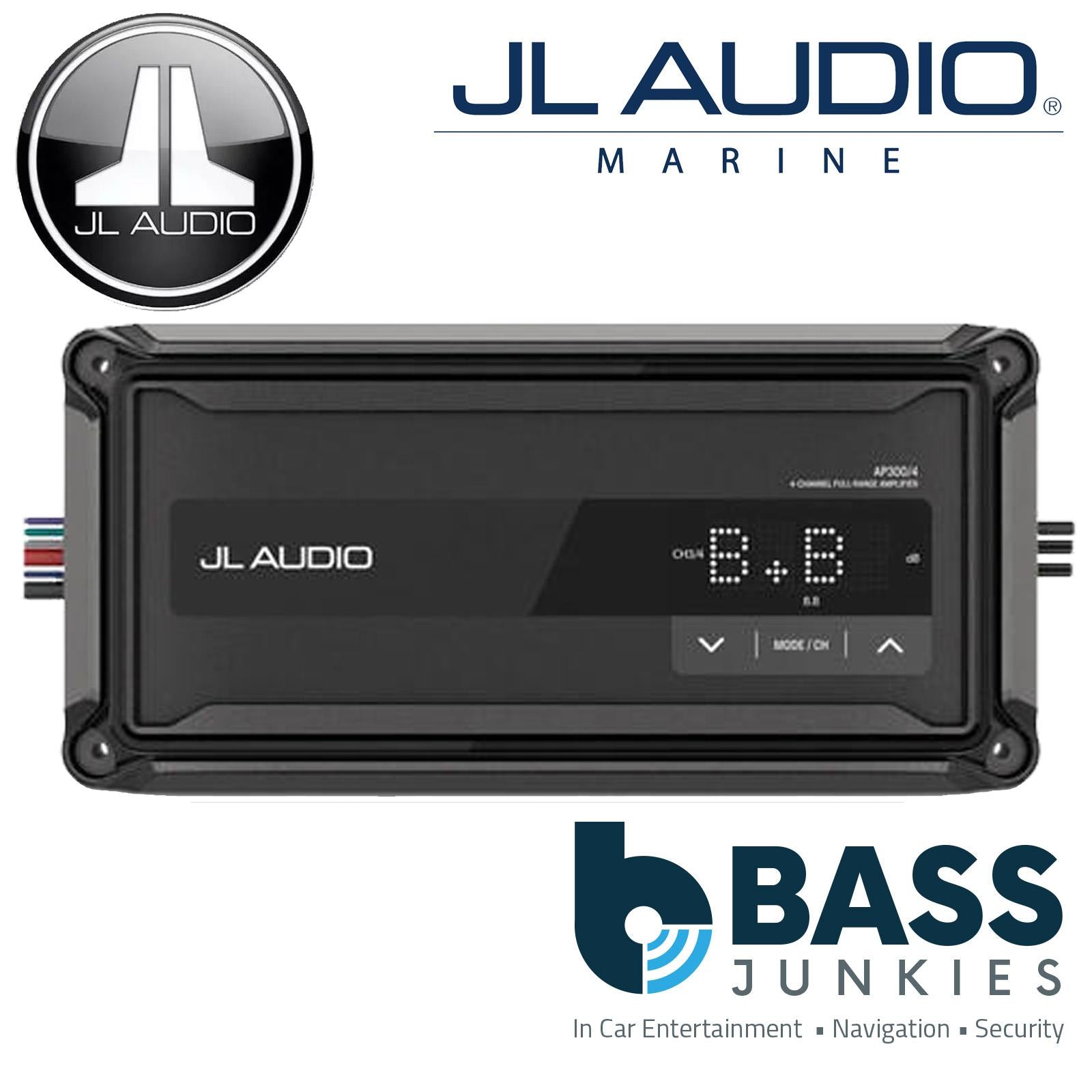 JL Audio AP300/1- 300 Watts RMS Compact Monoblock Car or Marine Class-D Amplifier