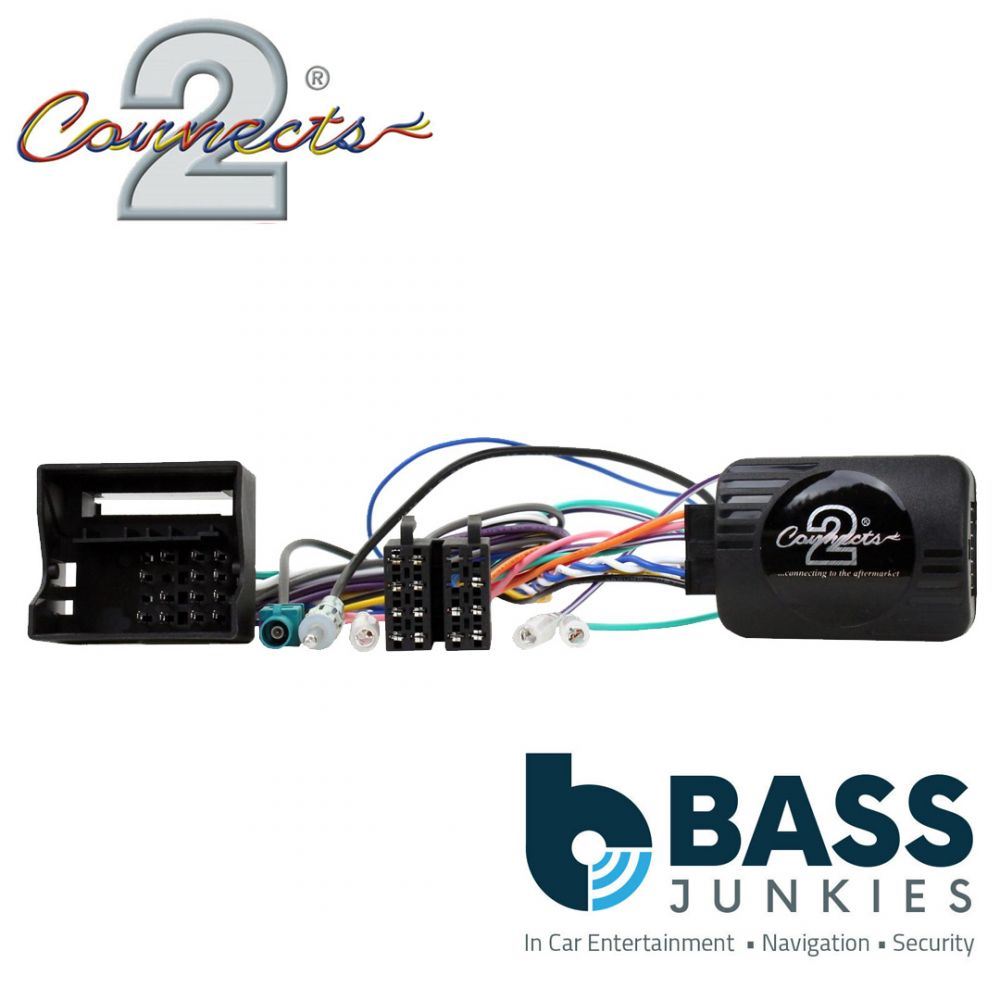 Connects 2 CTSVW002.2AA - Volkswagen Passat, Golf, Touran, Transporter, Polo, EOS, UP! Car Stereo Steering Wheel Stalk Control Interface