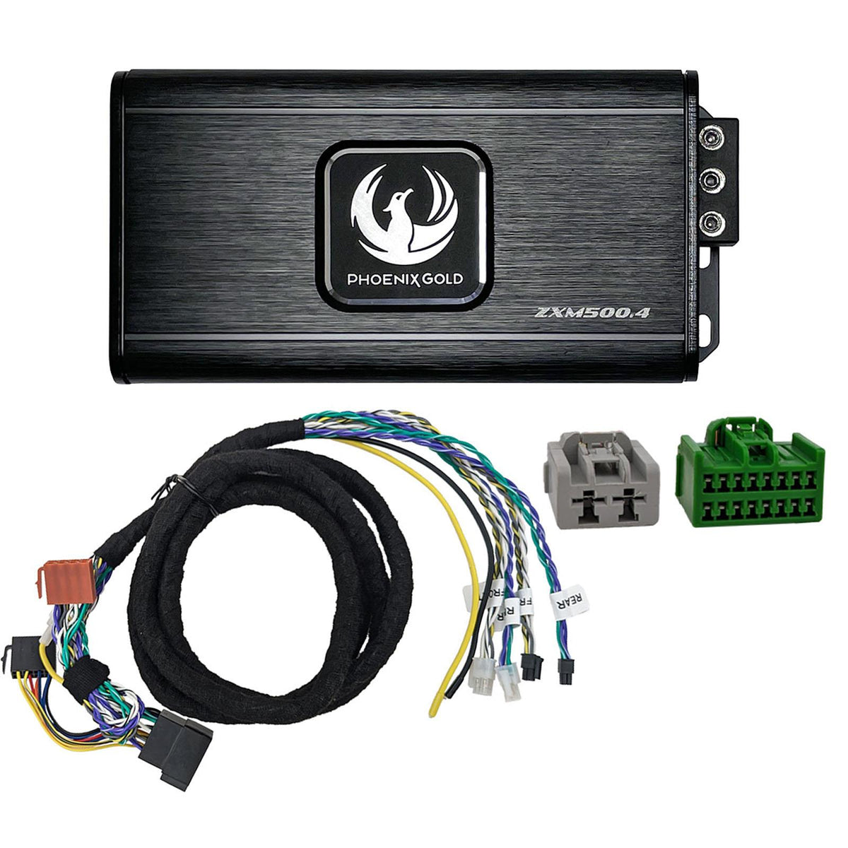 Phoenix Gold 500 Watts 4 Channel Plug & Play Car Amplifier Kit for Volvo S60 2011-18