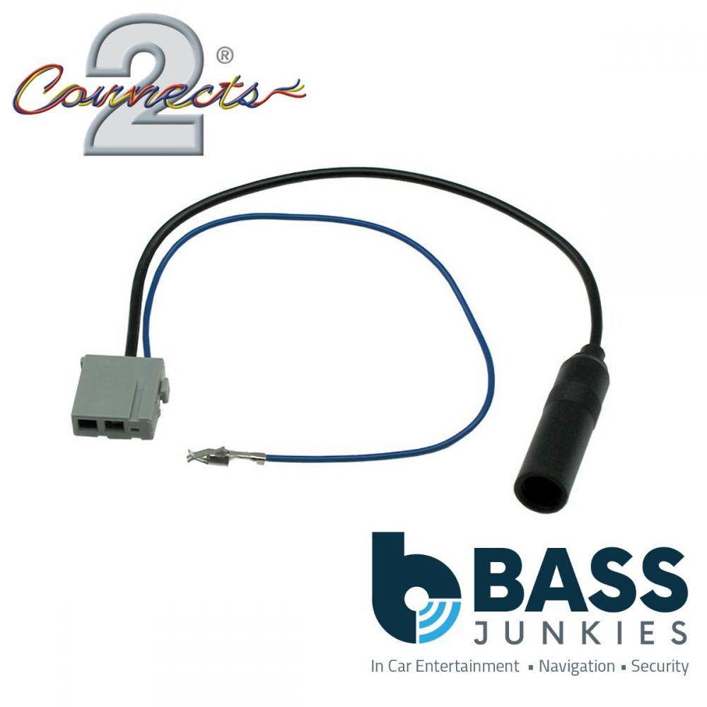 Connects2 CT27AA145 Active Car Stereo Fakra - ISO Antenna Adapter