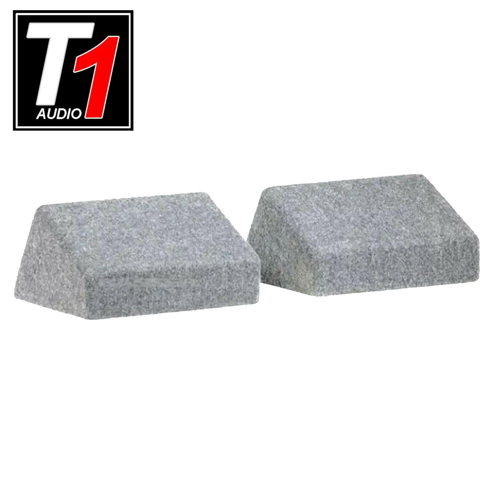 T1 Audio 6x9 6.5" 5.25" or 4" Car Speaker Universal MDF Boxes Enclosure PAIR