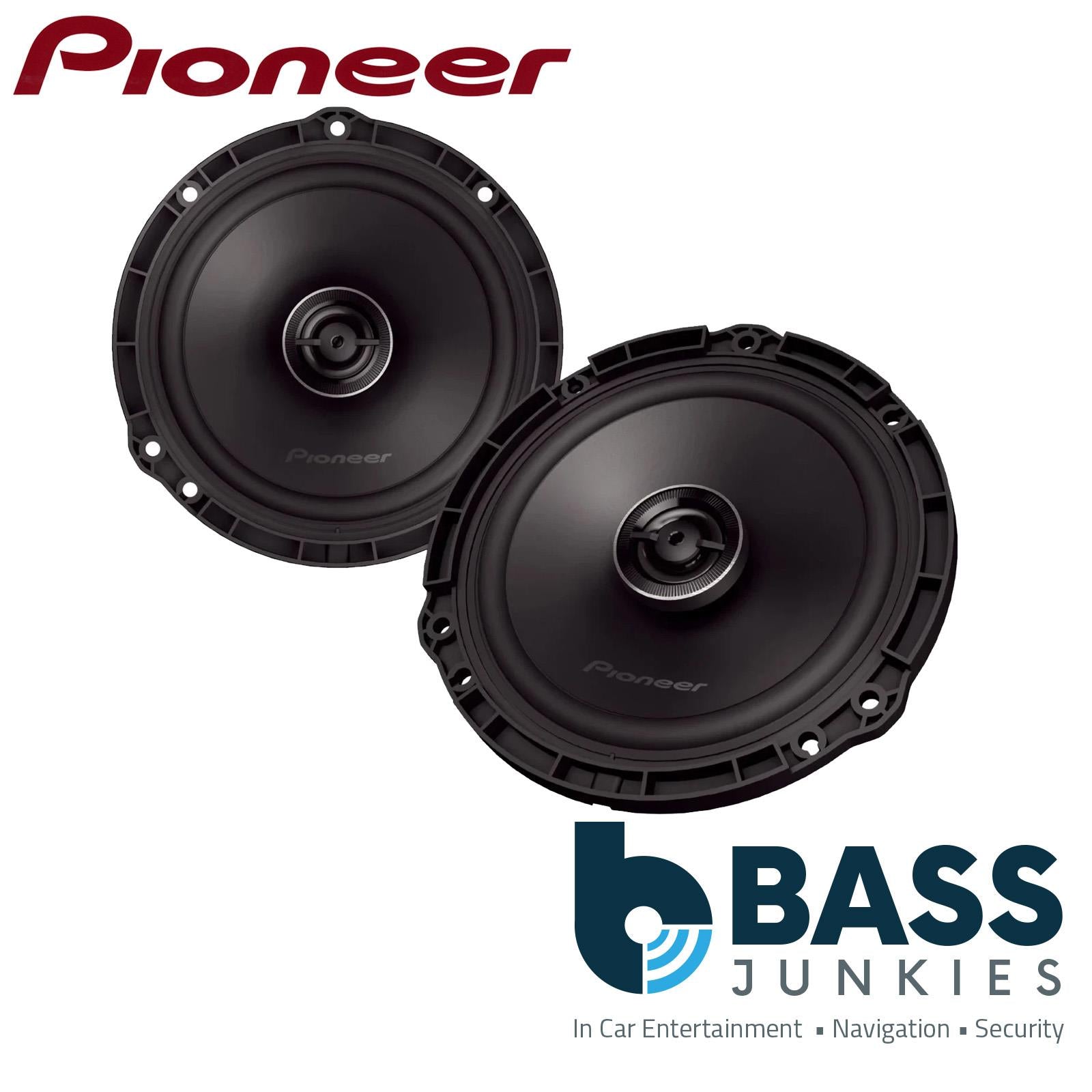 Pioneer 700 Watts Coaxial Rear Car Door Speakers For Citroen C3 III 2016 Onwards