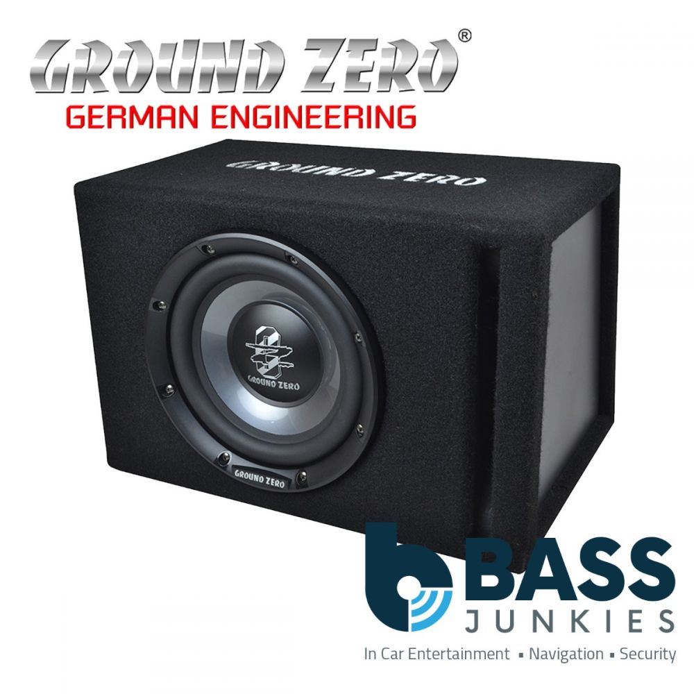 Ground Zero GZIB 200XBR - 8" Inch 20cm 150 Watts 4 Ohm Passive Car Sub Subwoofer Bass Enclosure Box