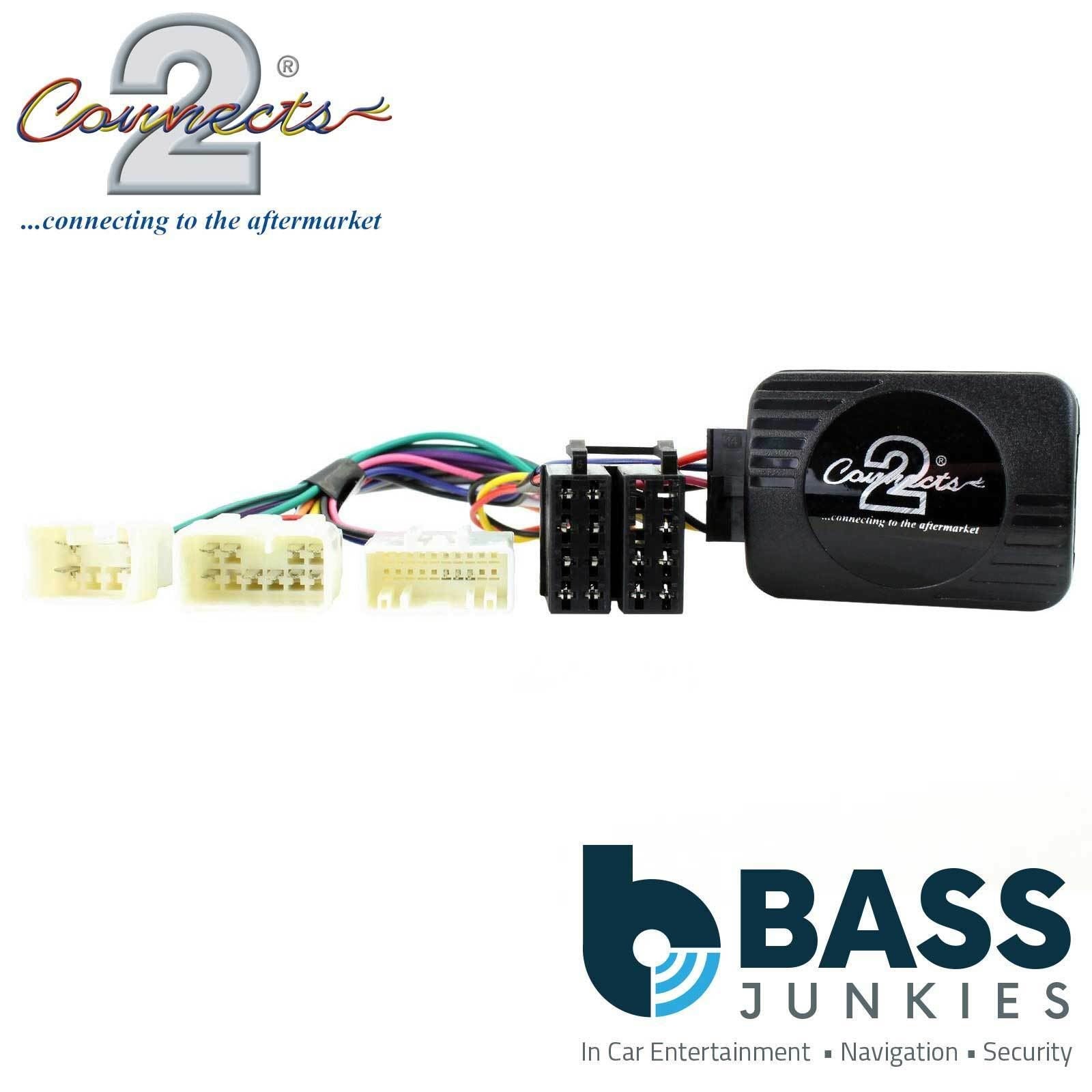 Connects2 CTSTY001.2 Toyota Avensis Corolla RAV4 4Runner Fortuner Matrix Prius Car Stereo Radio Steering Wheel Interface Stalk Control