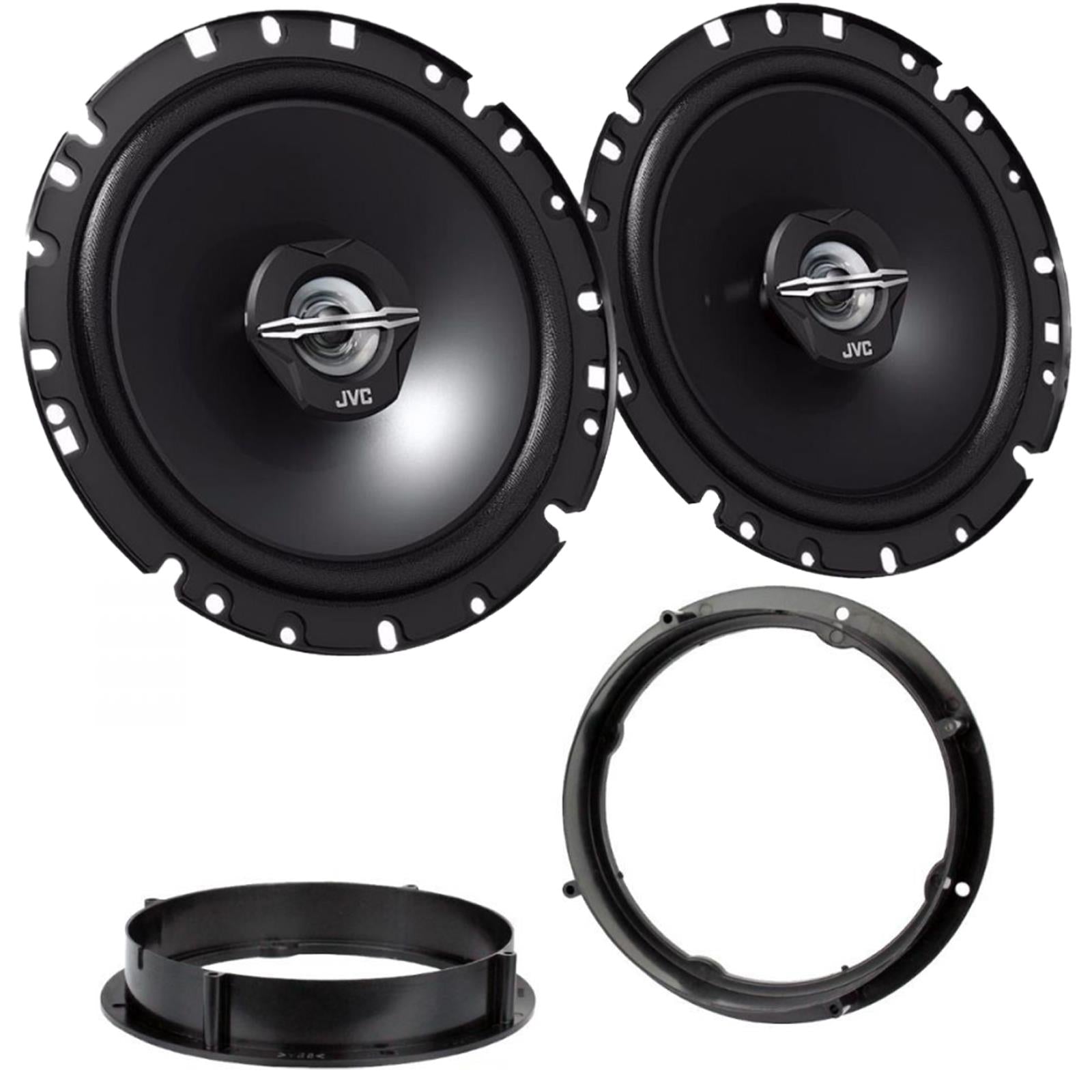 VW Beetle 98-14 JVC 17cm 6.5 Inch 600 Watts 2 Way Front Door Car Speakers