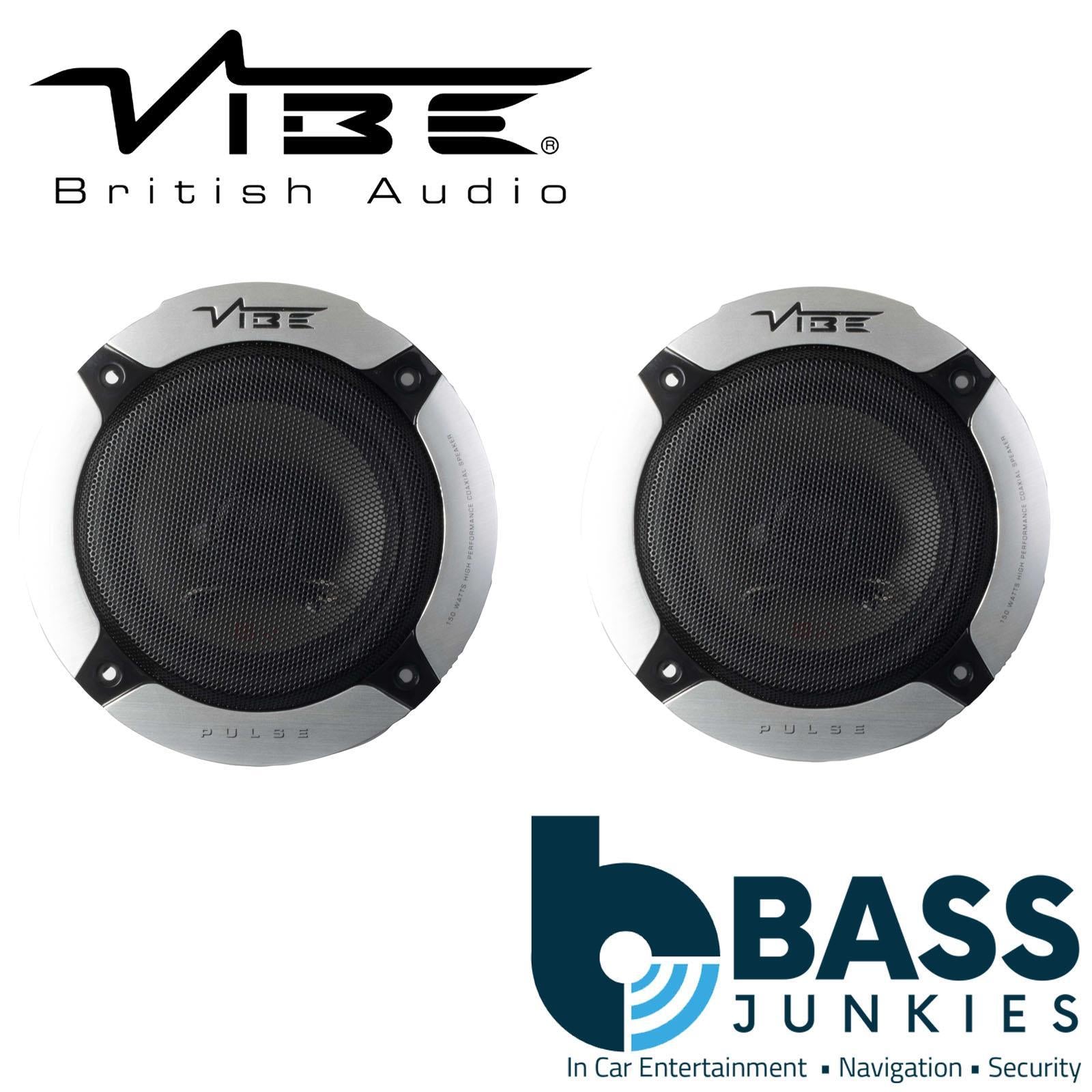 Vibe PULSE 5 2 Way 300 Watts a Pair 5.25" 13cm Car Van Door Shelf Speakers