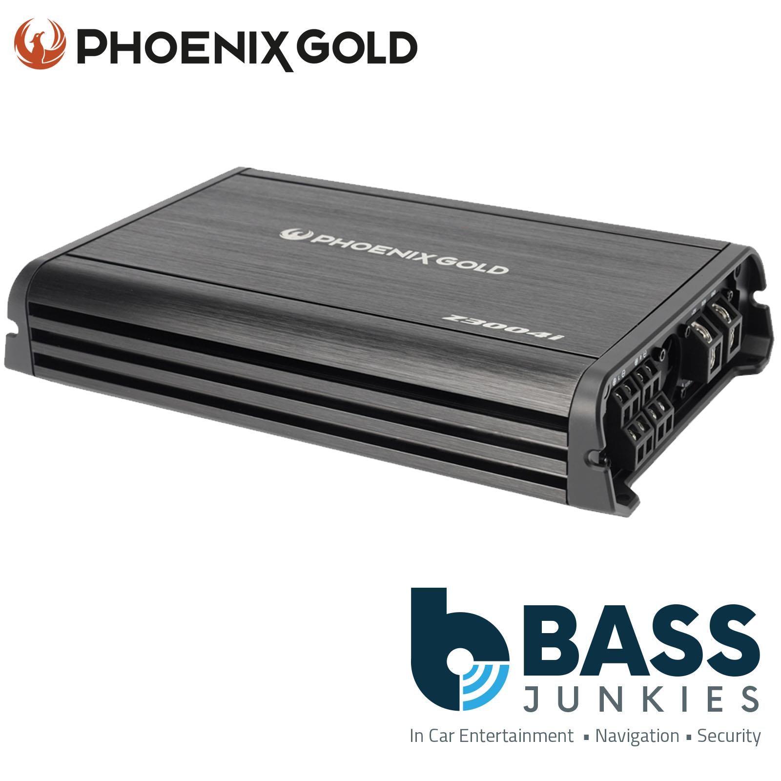 Phoenix Gold Z3004 4x75W RMS 4 Ohm 2x180W Car Audio Amplifier