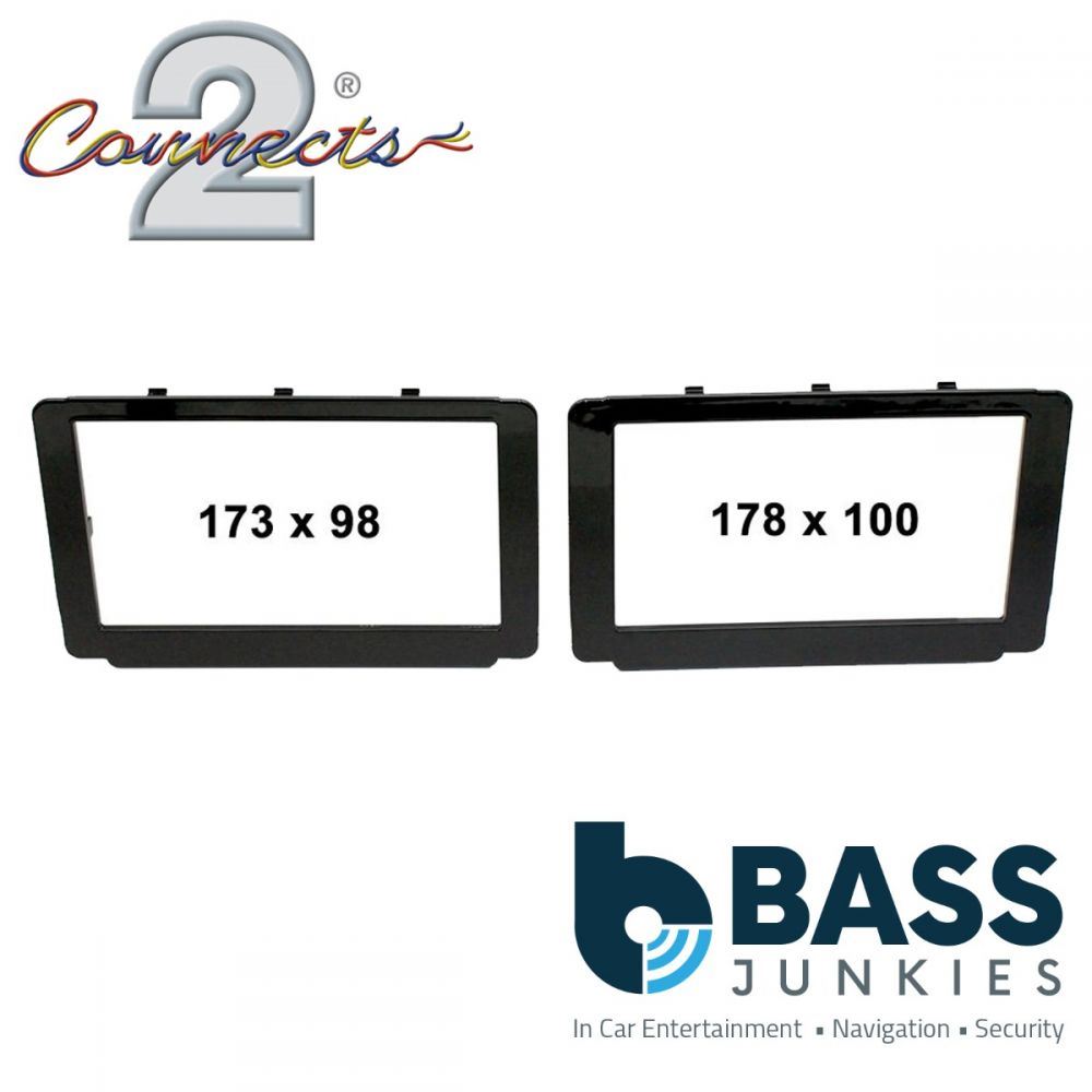 Connects2 CT23TY59 - Toyota Hilux 2015 Onwards Double Din Fascia Frame