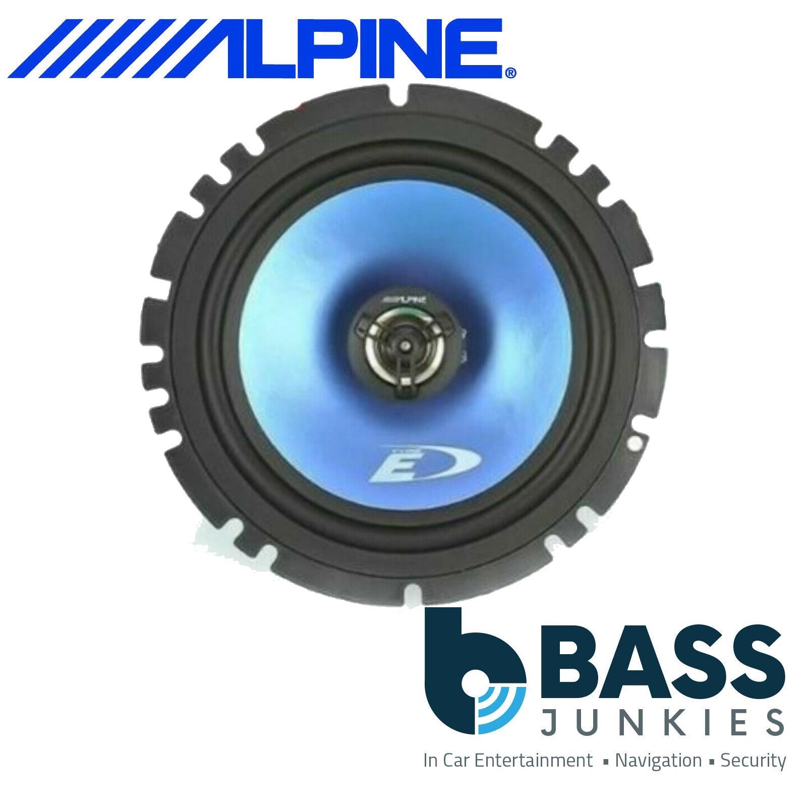 Alpine SXE-17C2 - 17CM 6.5" Inch 440 Watts 2 Way Blue Cone Door Car Speakers