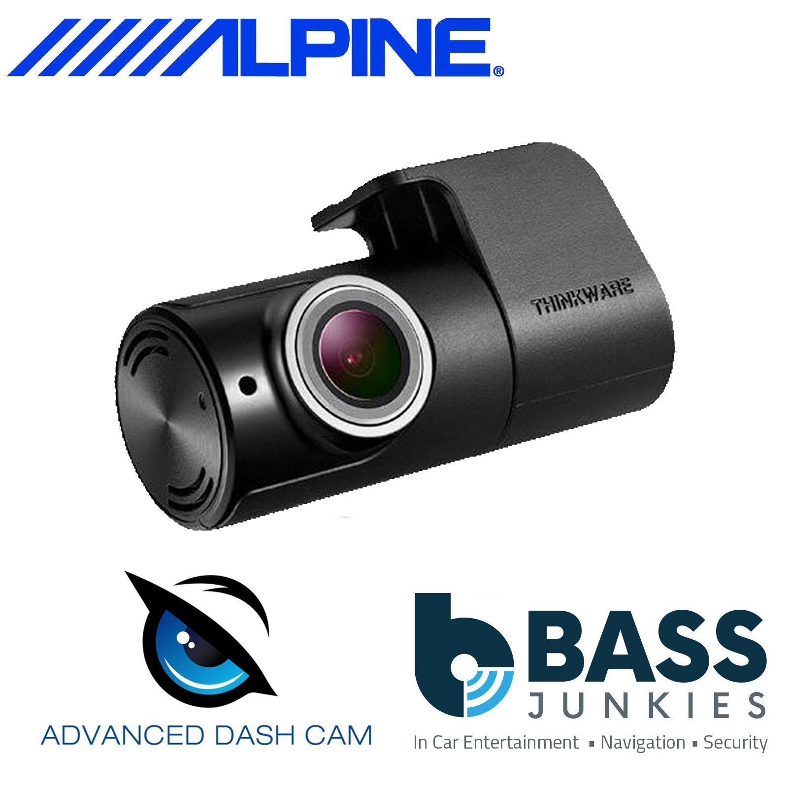 Alpine DVR-Q1000 -  2Ch Front & Rear 2K QHD HDR & WiFi Car Van Dash Cam