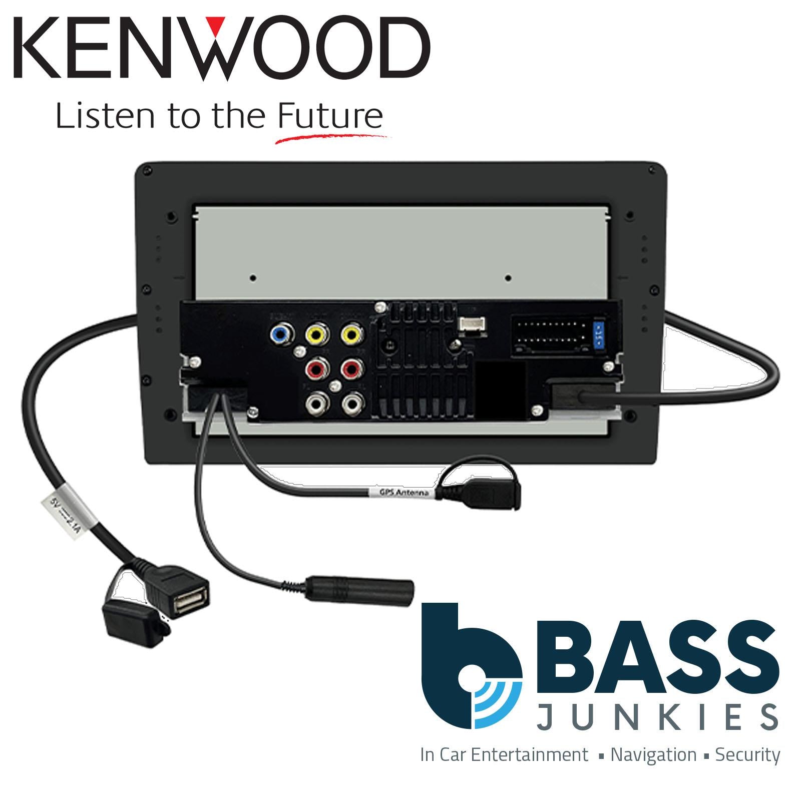 Kenwood 9" CarPlay Android Car Stereo Kit For Jeep Wrangler Rubicon 2015 - 2017