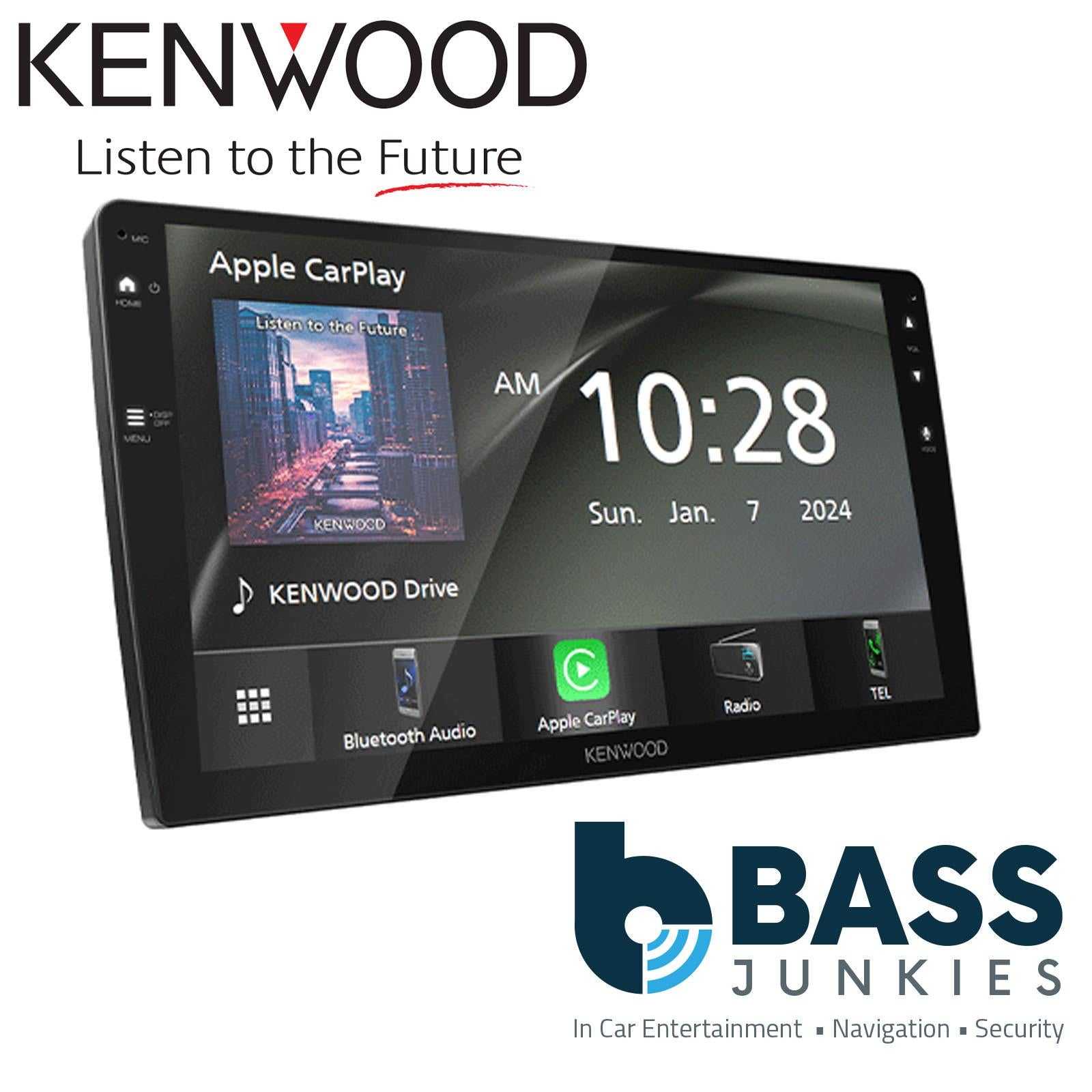 Kenwood 9" CarPlay Android Car Stereo Fitting Kit For Peugeot 2008 2014 Onwards