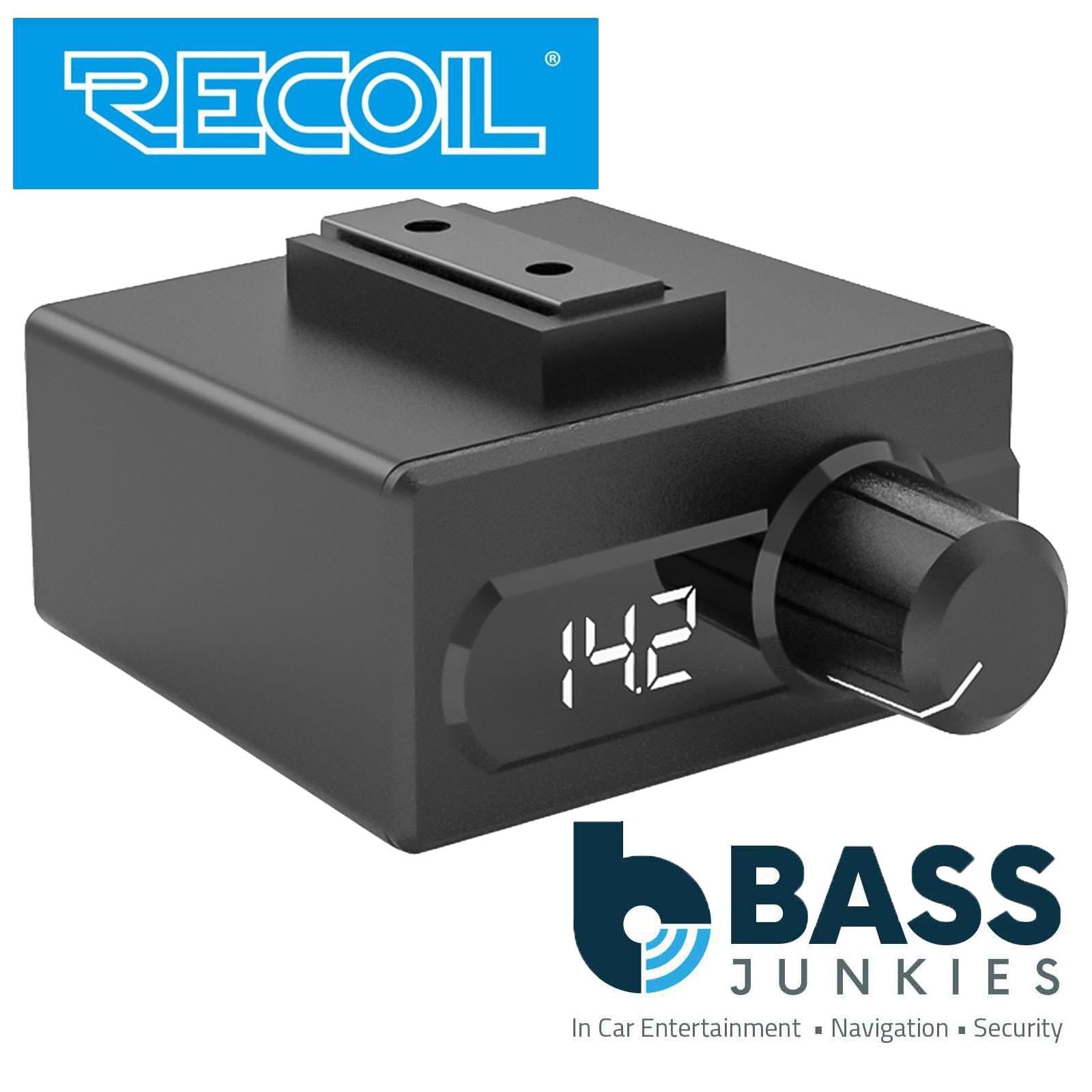 Recoil PLOC2 - 2-Channel Line Output Converter & Bass Boost Voltmeter Remote