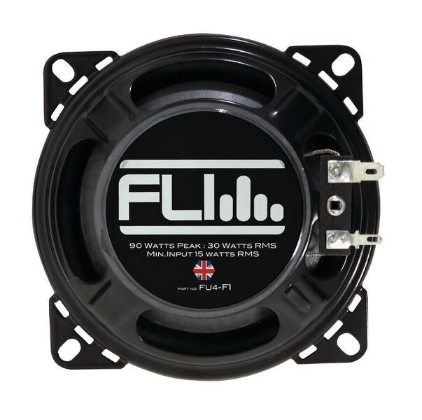 Fli Underground FU4-F1 - 4" Inch 10cm 180 Watts 2 Way Coaxial Car Van Speaker