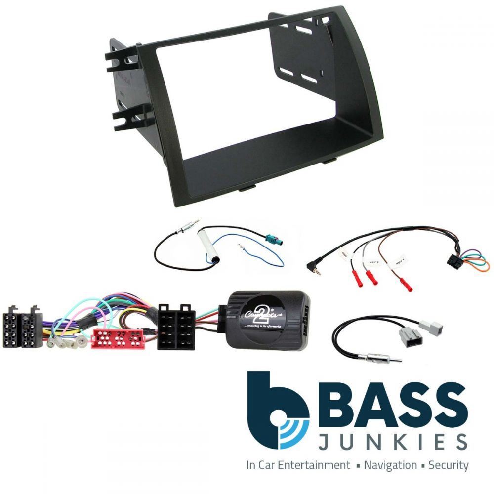 Connects2 CTKKI05 Kia Sorento 2009 - 2011 Double Din Car Fascia Steering Wheel Interface Kit
