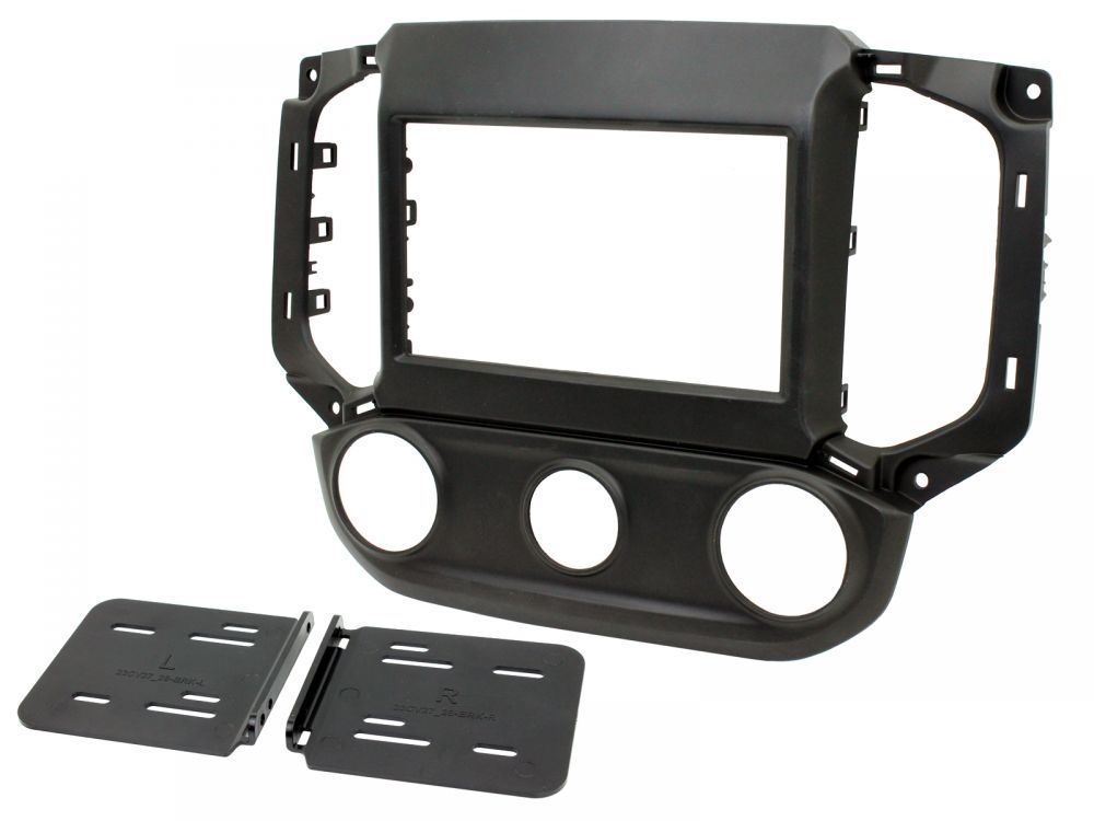 Connects2 CT23CV28 Chevrolet S-10 Colorado Car Stereo Double Din Fascia Panel & Cage Kit