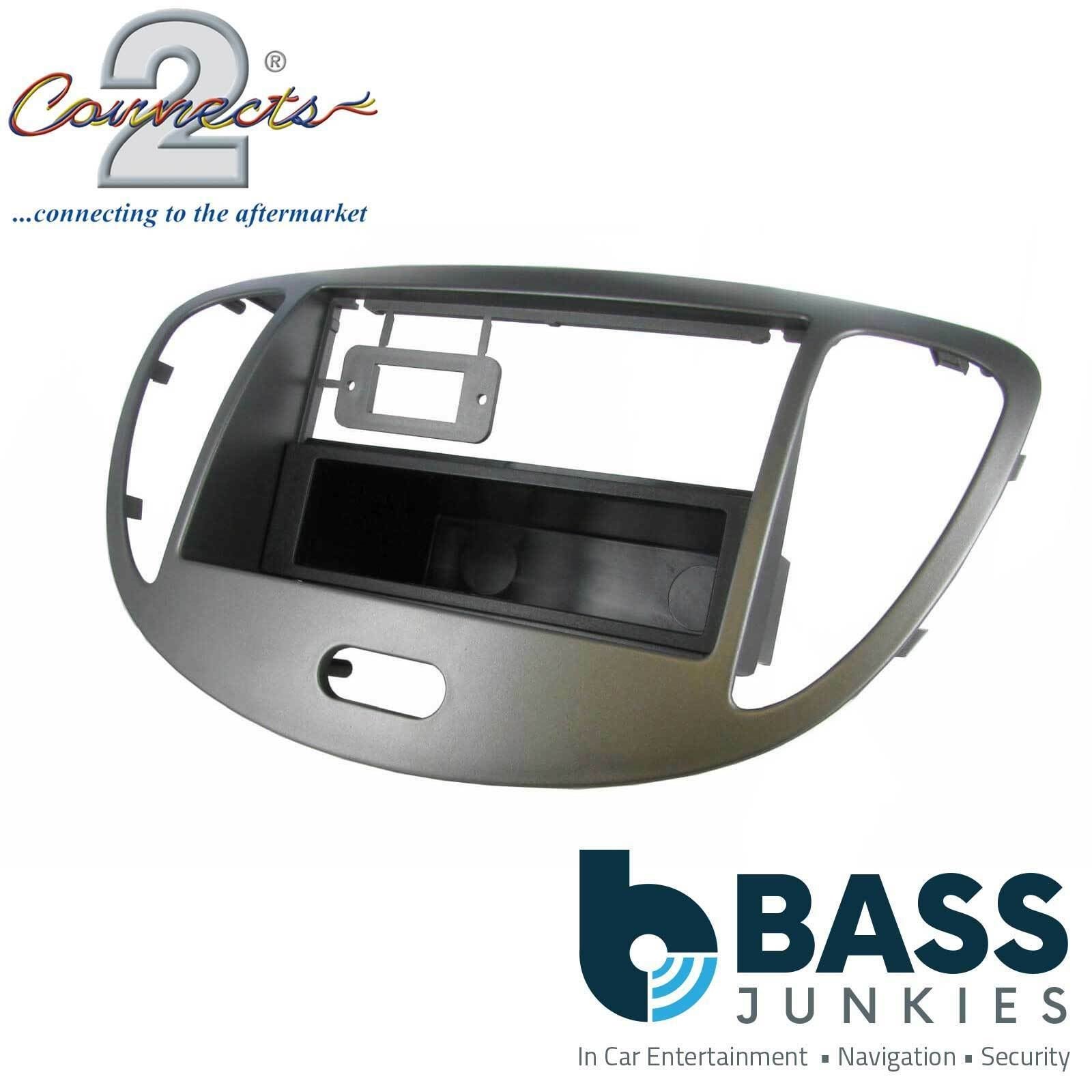 Connects2 CT24HY22 - Hyundai i10 2011 - 2013 Single Double Din Fascia Panel