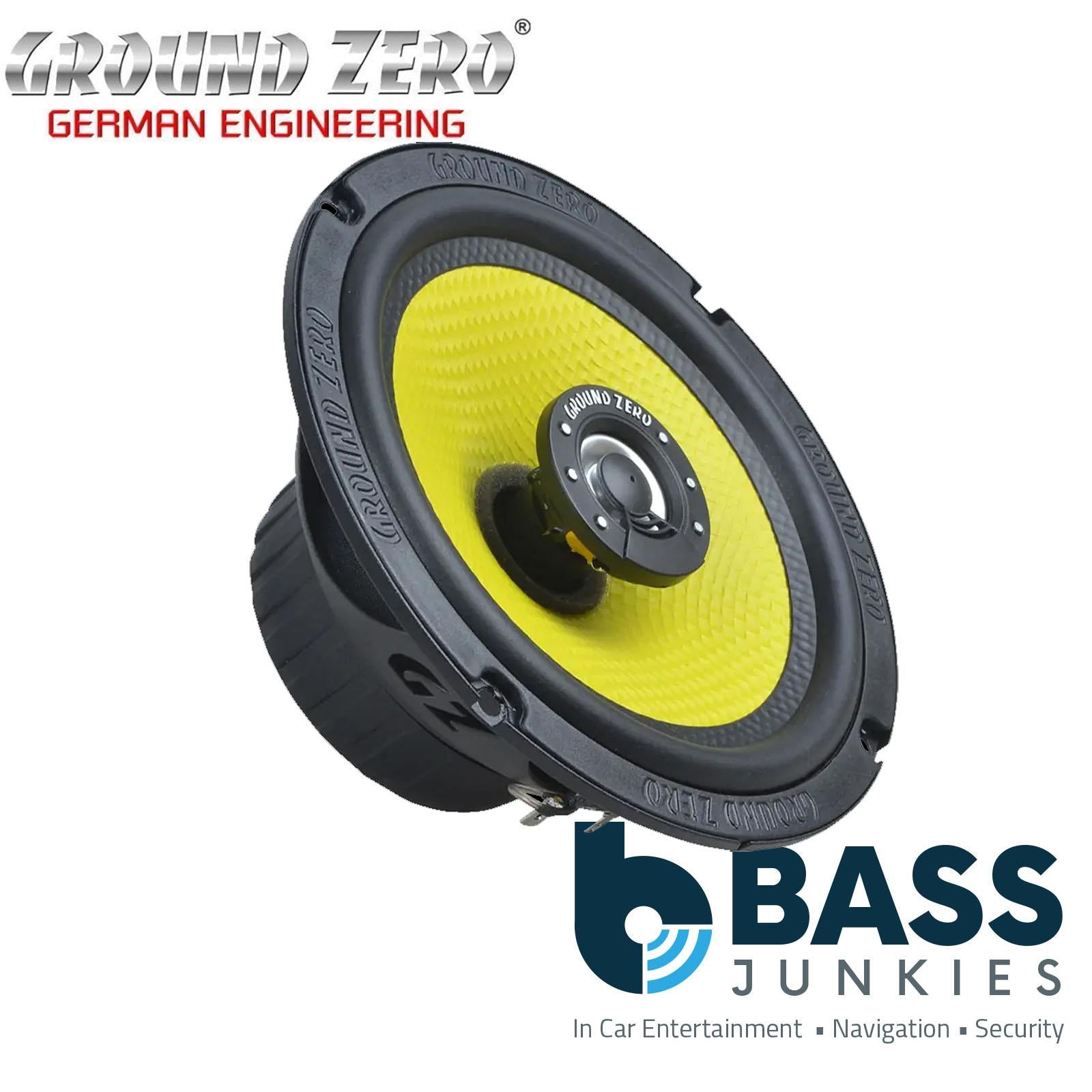 Ground Zero GZTF 6.5X - Titanium Series 6.5" 17cm 260 Watts Car Door Speakers