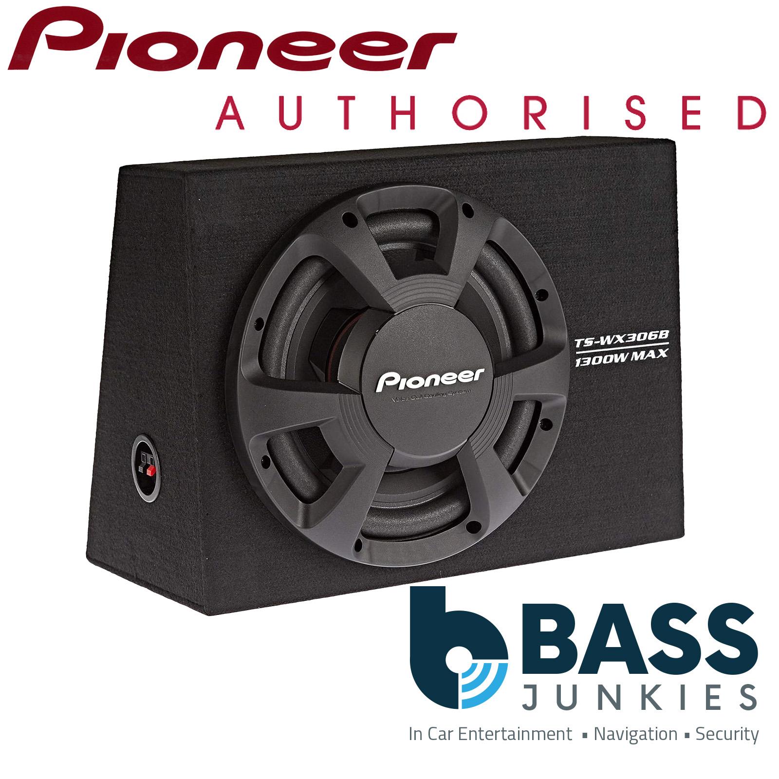 Pioneer TS-WX306B 30cm Pre-Loaded in 1300 Watts Sealed Enclosure