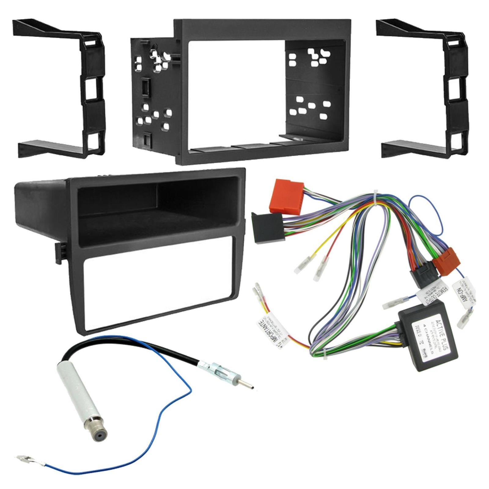 CT23PO06 Porsche 911 996 1999-05 Car Stereo Double Din Fascia Panel & Fitting Kit