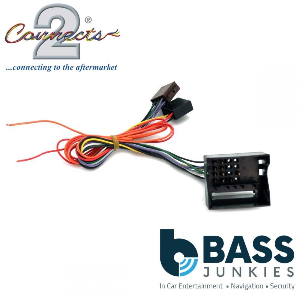 Connects2 CT20CT02 - CITROEN FIAT PEUGEOT Varied Vehicle Car Stereo Radio ISO Harness Adaptor Wiring