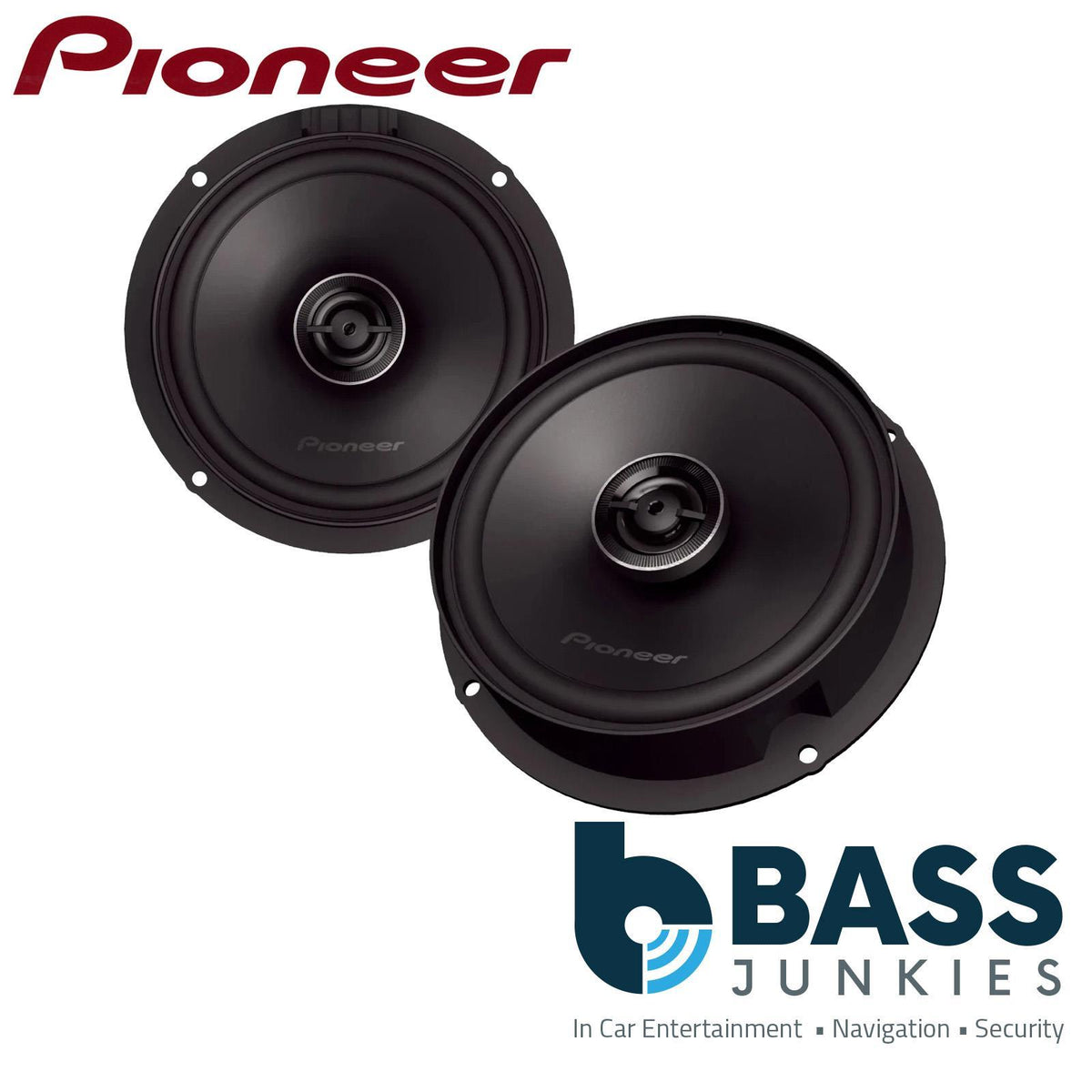 Pioneer 1400 Watts VW Golf T-Roc 2017-2025 Pioneer Front Component and Rear Coaxial Speaker Upgrade Kit