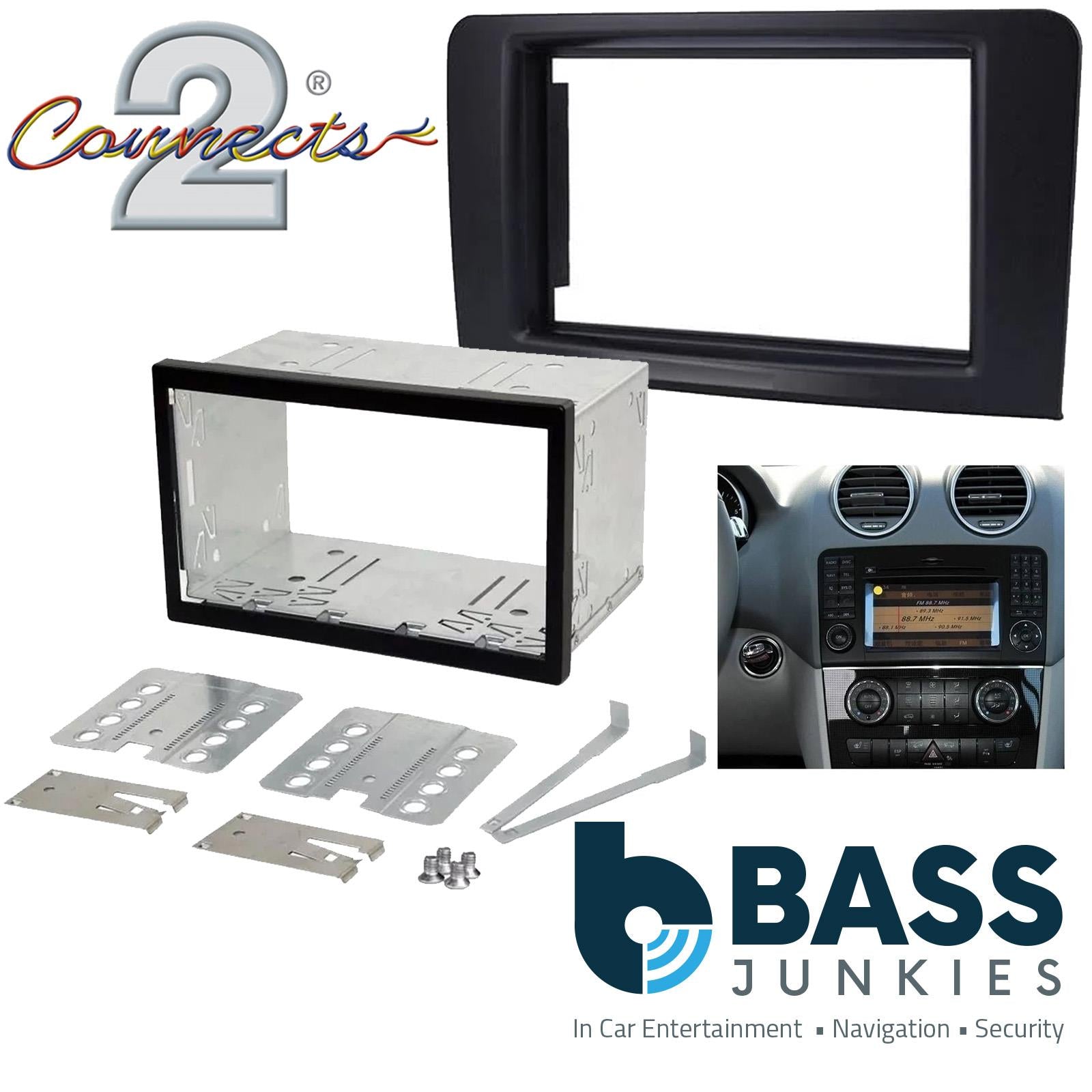 Connects2 CT23MB06 Mercedes G-Class ML Car Stereo Double Din Fascia Panel