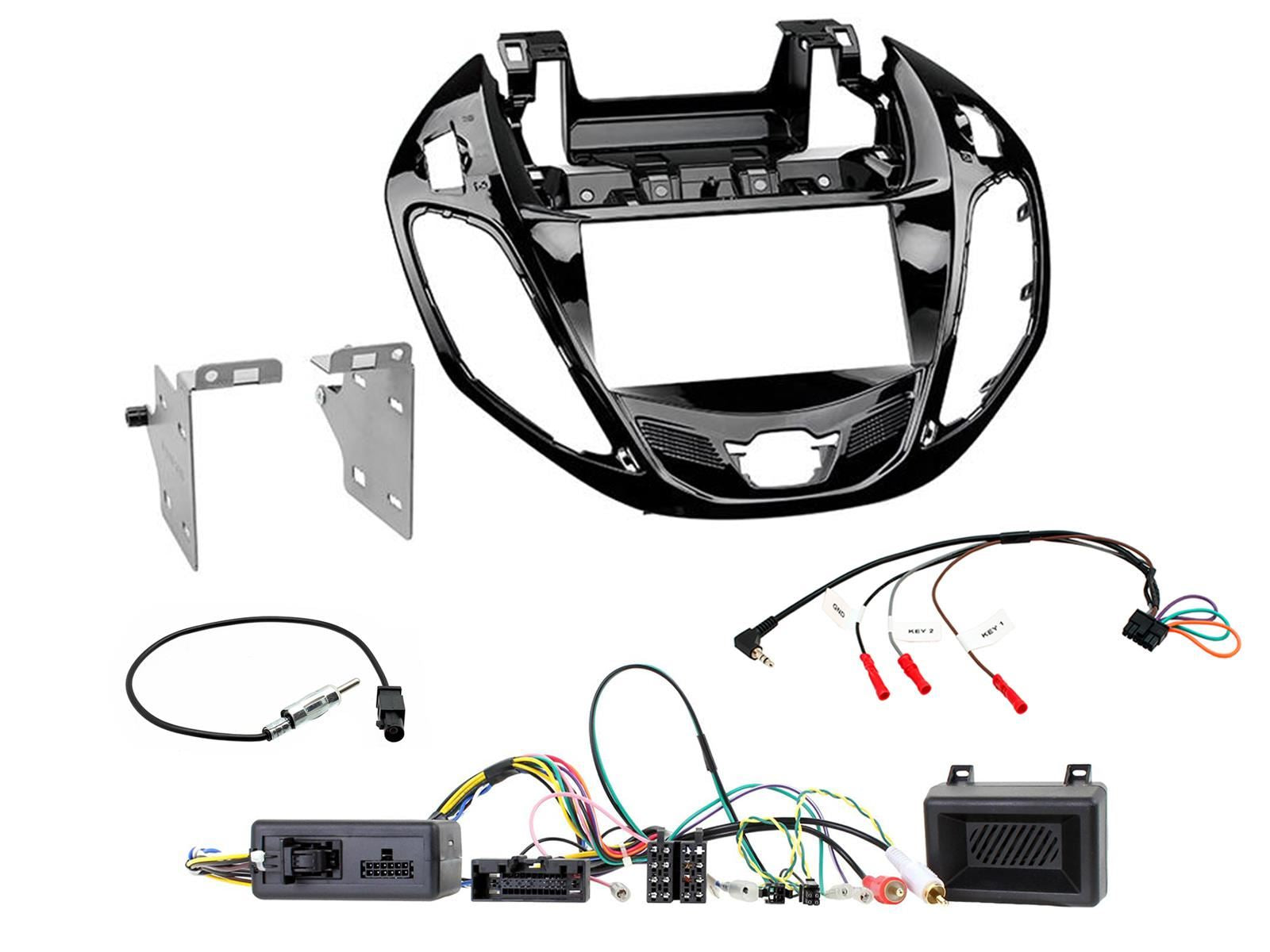 Connects 2 CTKFD38 - Ford B-Max 2012 Onwards Double Din Facia & Steering wheel Interface Fitting Installation Kit